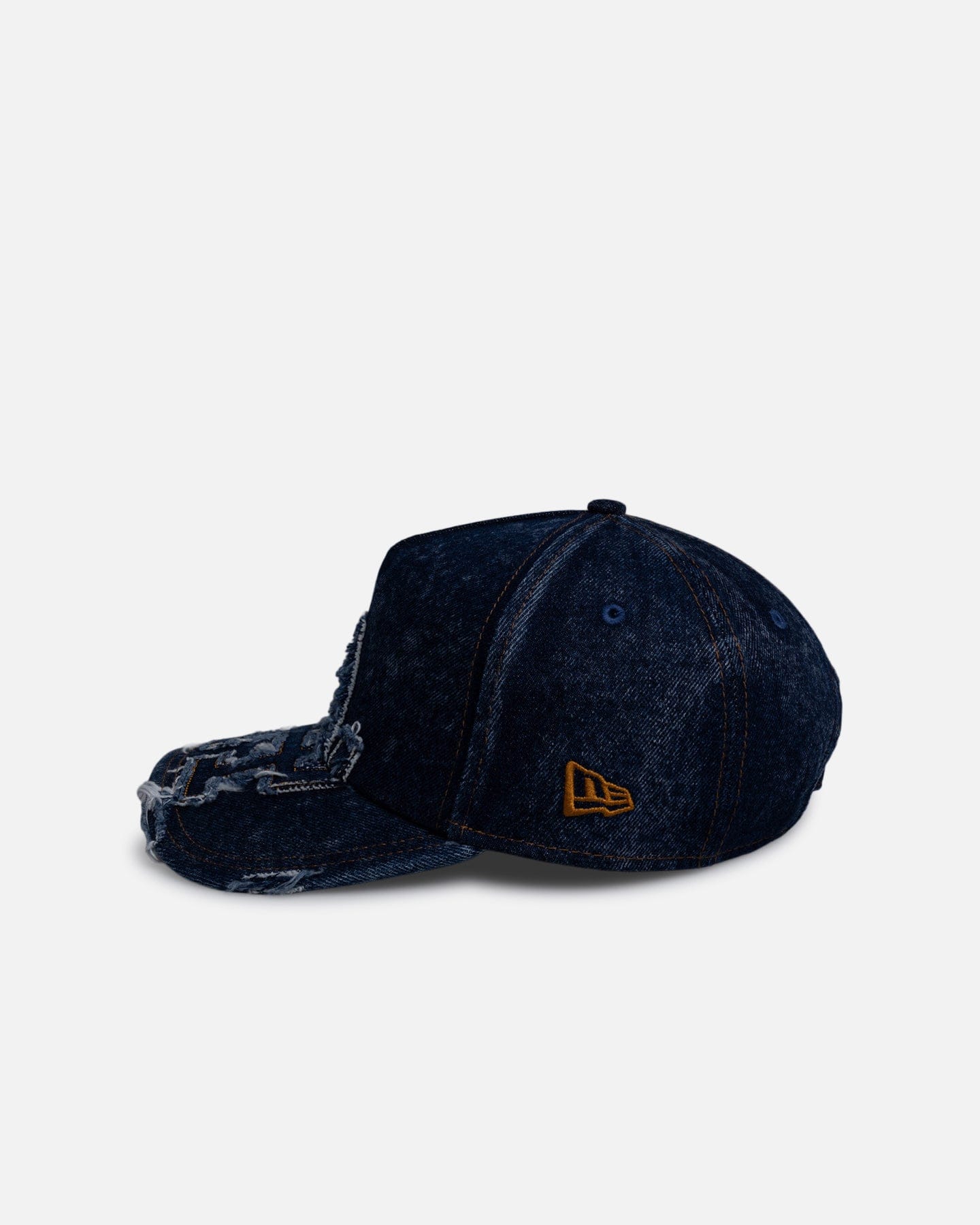 New Era Los Angeles Dodgers Denim Over 9FORTY A - Frame Strapback Dark Denim