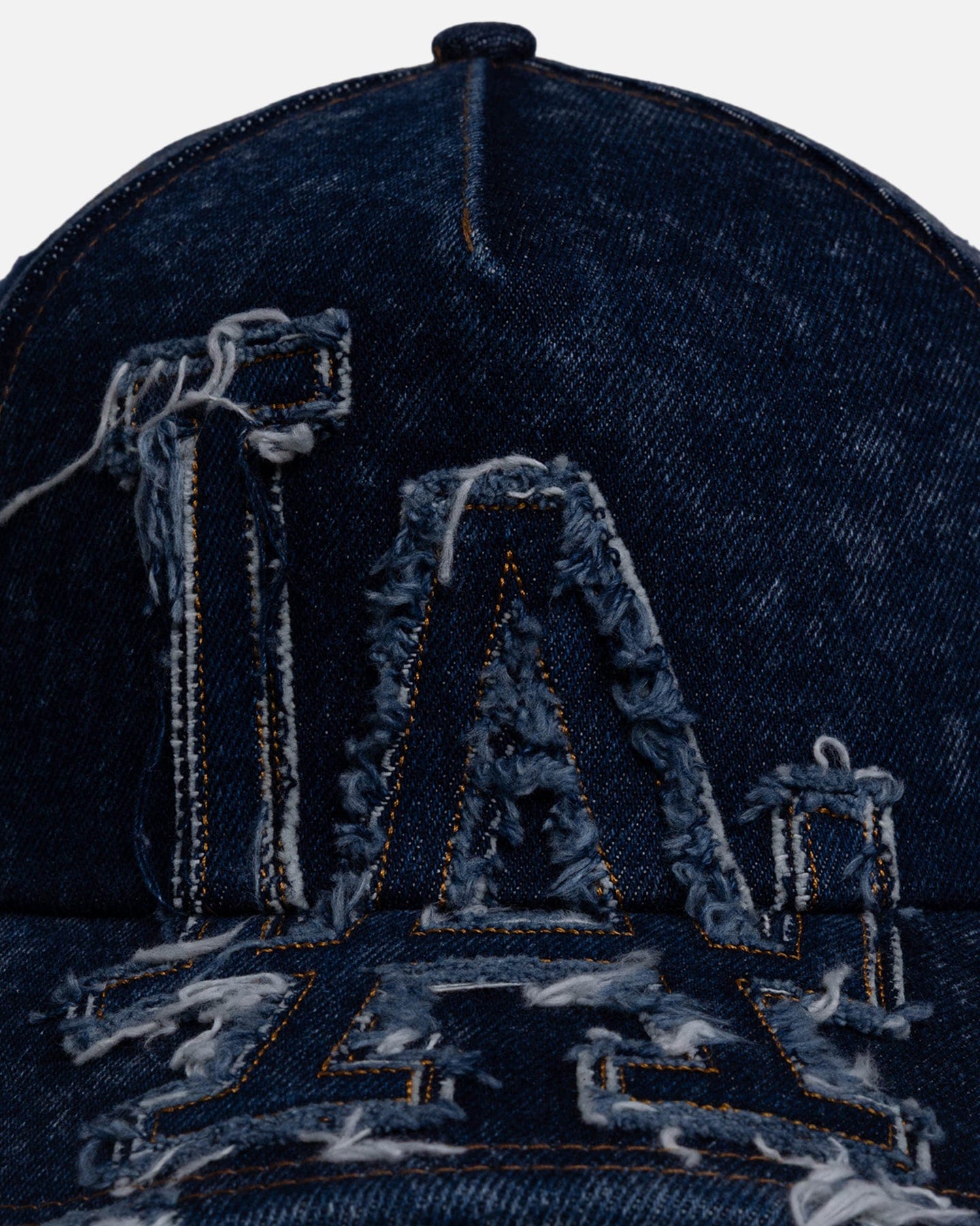 New Era Los Angeles Dodgers Denim Over 9FORTY A - Frame Strapback Dark Denim