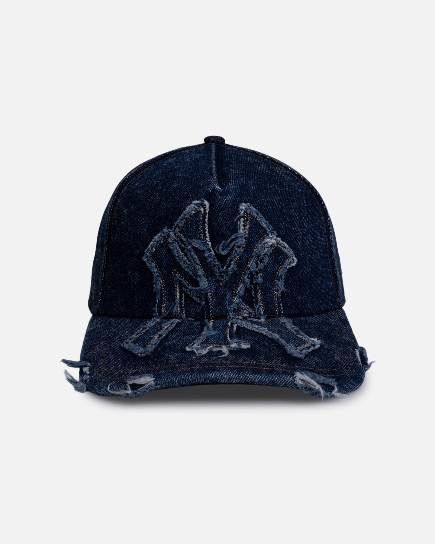 New Era New York Yankees Denim Over 9FORTY A - Frame Strapback Dark Denim