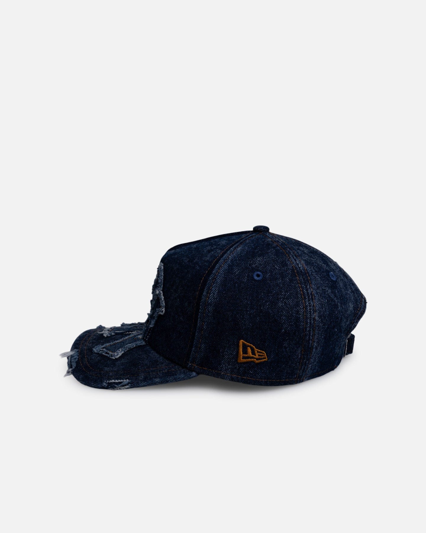 New Era New York Yankees Denim Over 9FORTY A - Frame Strapback Dark Denim