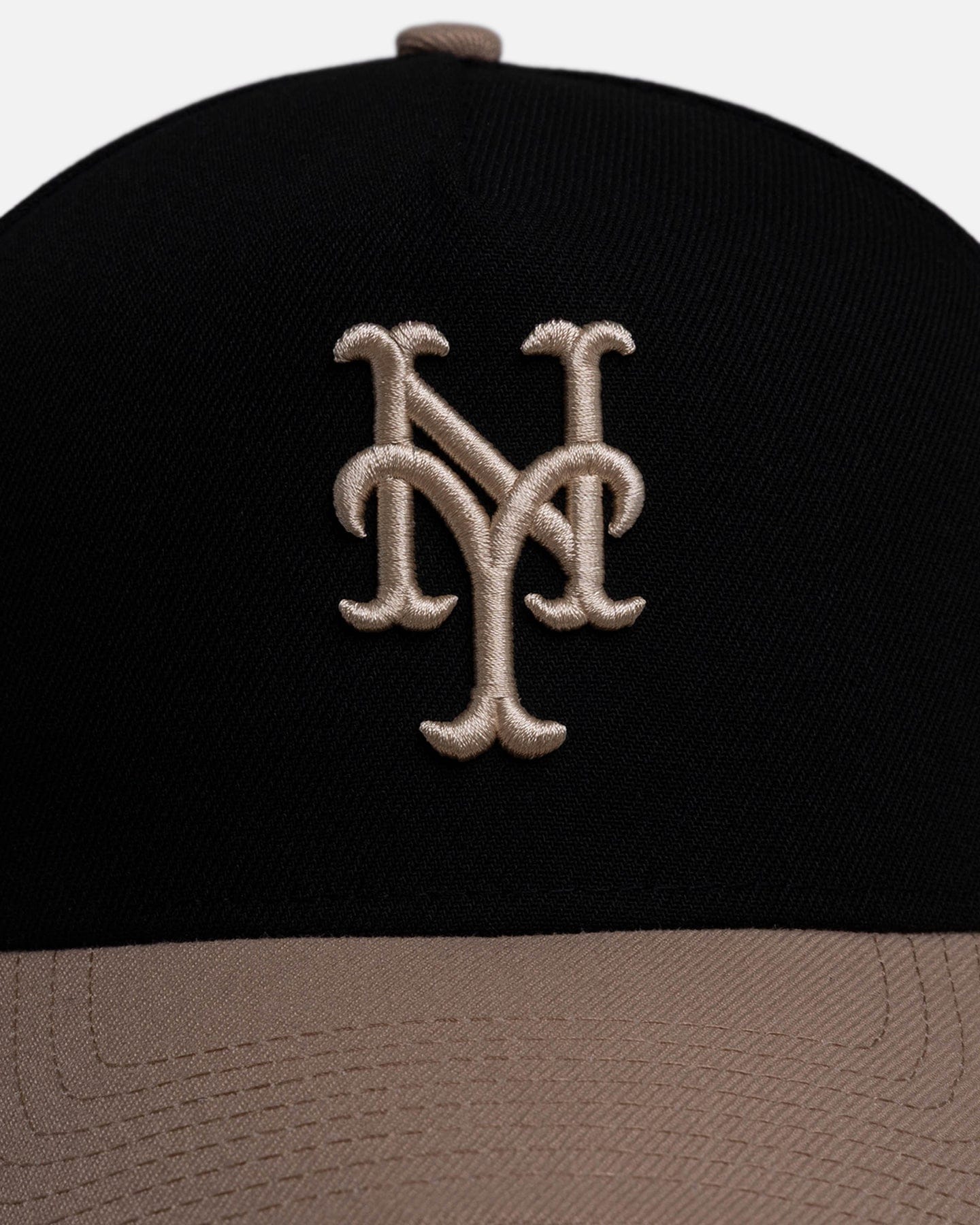 New Era New York Mets Black Camel 9FORTY A - Frame Snapback Black/Camel