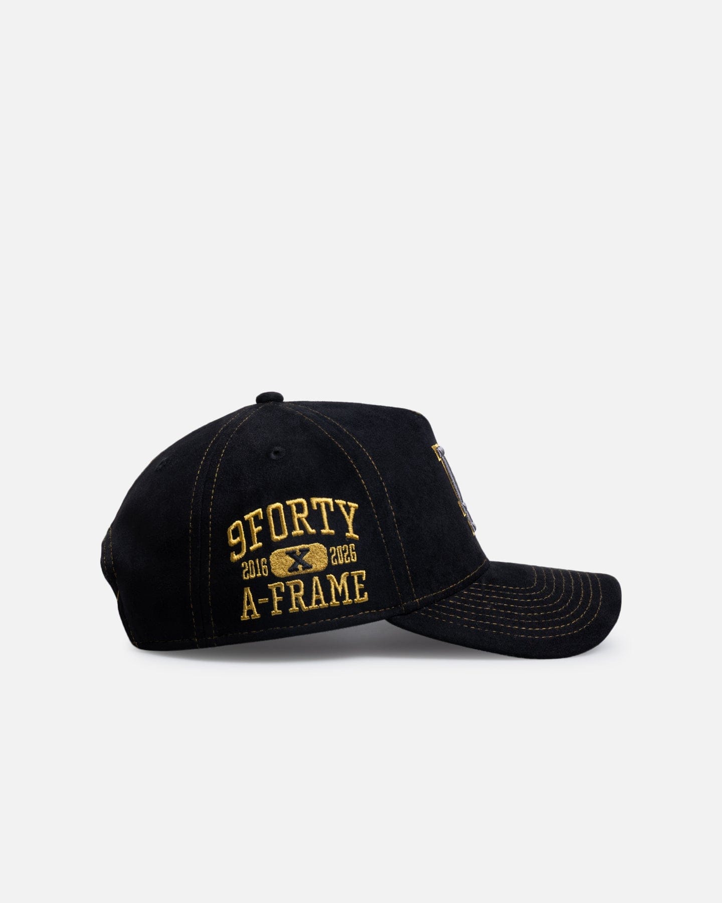 New Era Los Angeles Dodgers Statement Suede 10 Year Anniversary 9FORTY A - Frame Snapback Black Suede