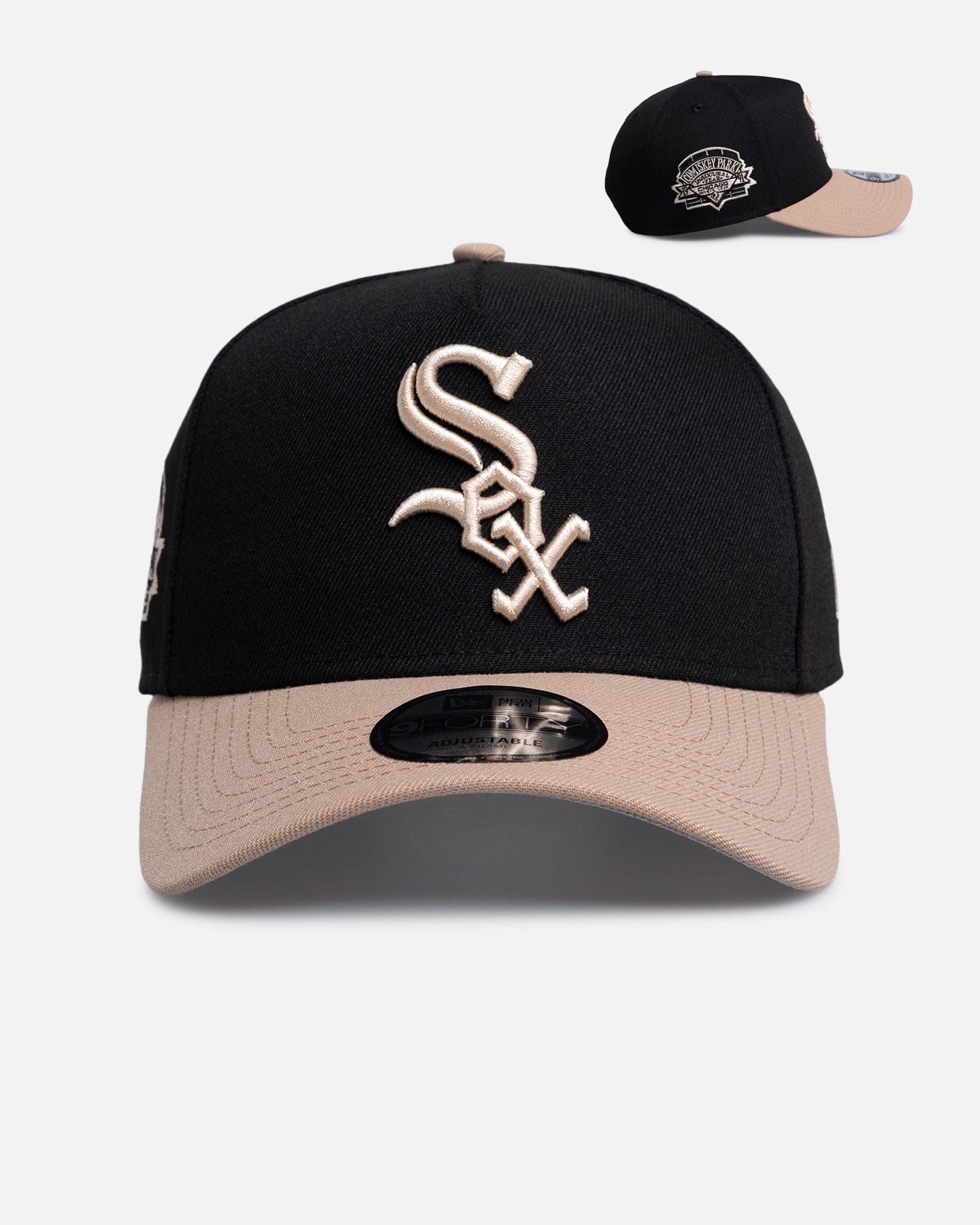 New Era Chicago White Sox Black Camel 9FORTY A - Frame Snapback Black/Camel