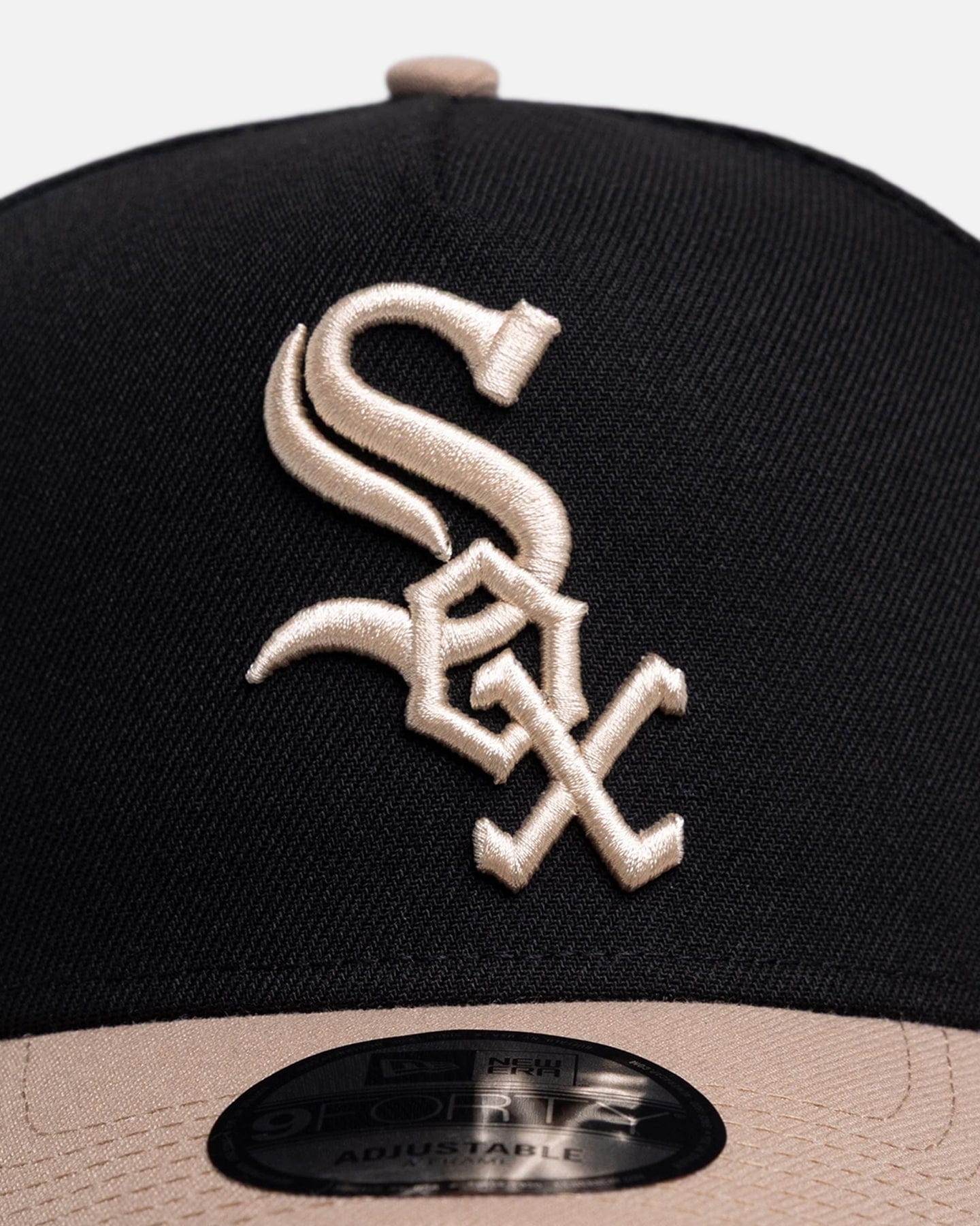 New Era Chicago White Sox Black Camel 9FORTY A - Frame Snapback Black/Camel