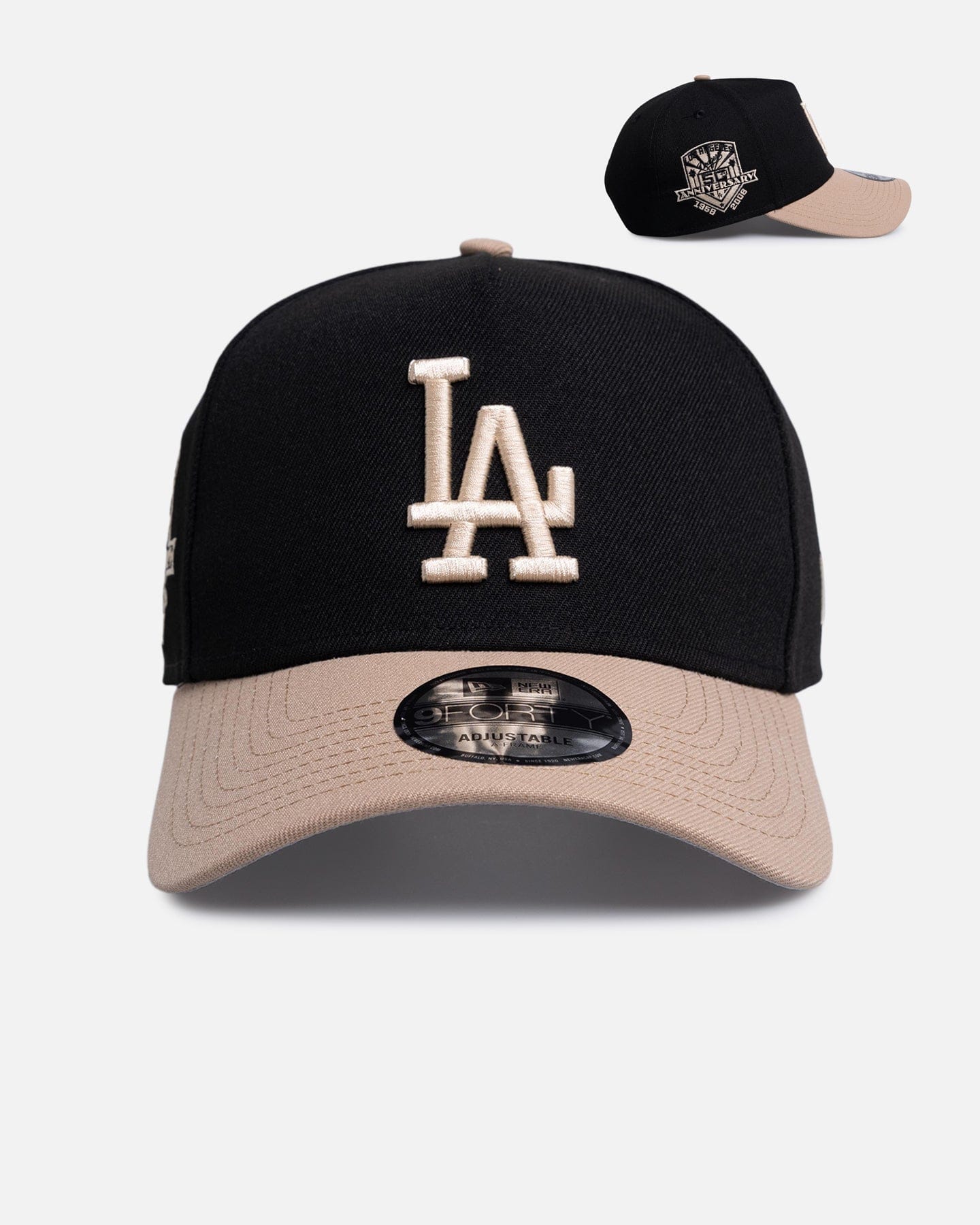 New Era Los Angeles Dodgers Black Camel 9FORTY A - Frame Snapback Black/Camel