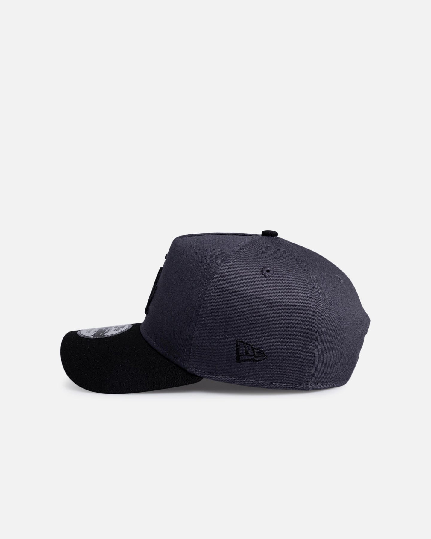 New Era Los Angeles Dodgers Graphite Black 9FORTY A - Frame Snapback Black/Grey