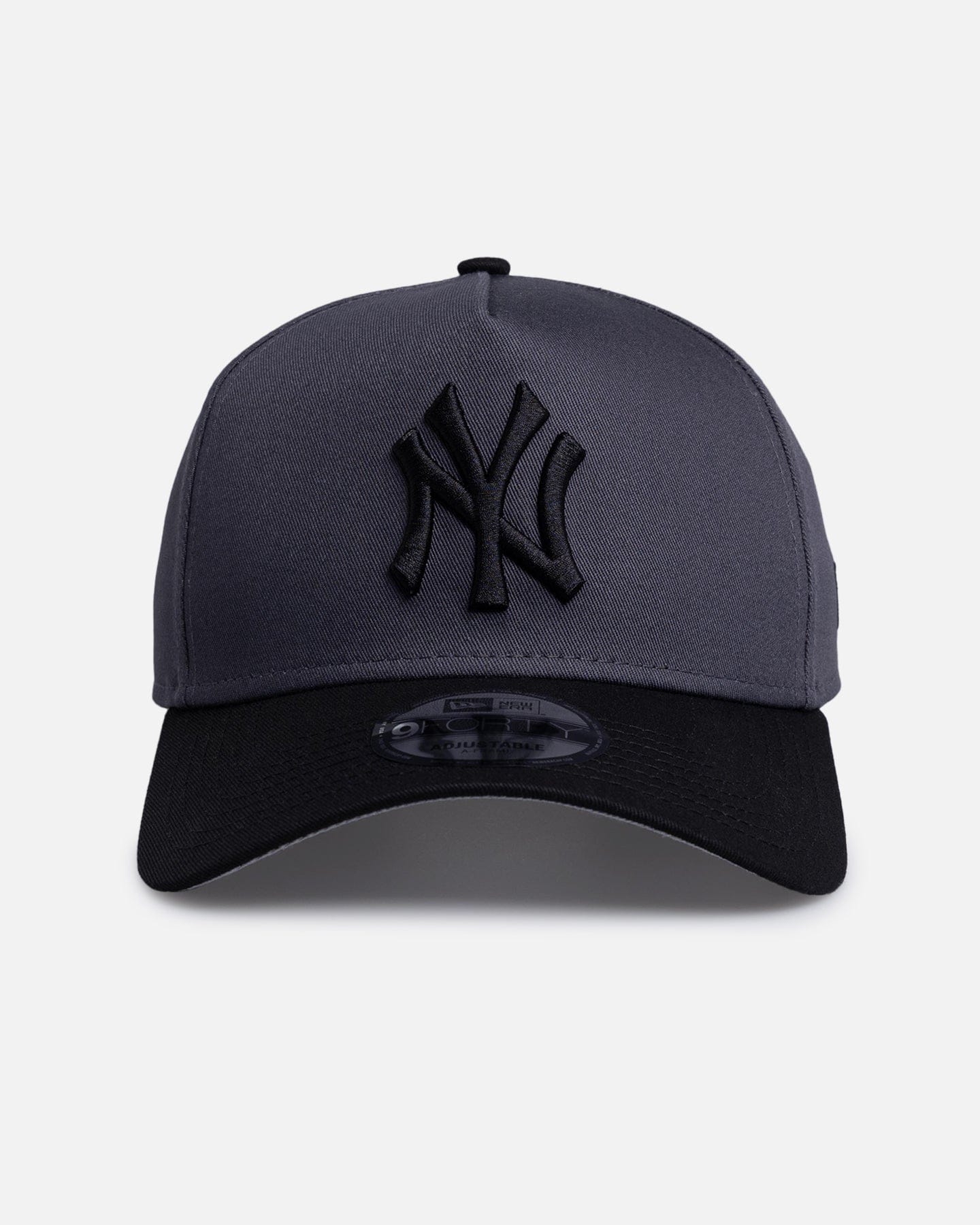 New Era New York Yankees Graphite Black 9FORTY A - Frame Snapback Black/Grey