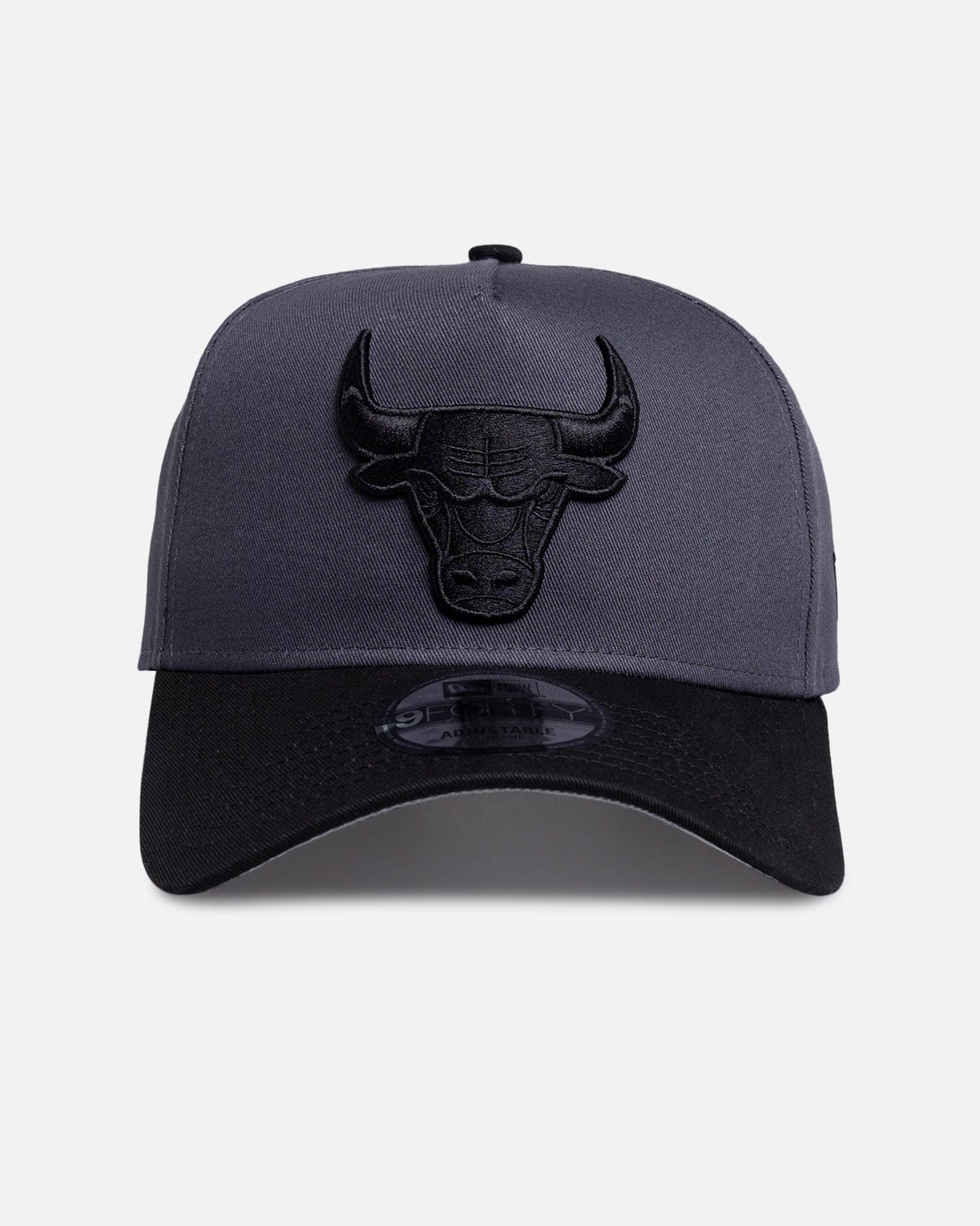 New Era Chicago Bulls Graphite Black 9FORTY A - Frame Snapback Black/Grey