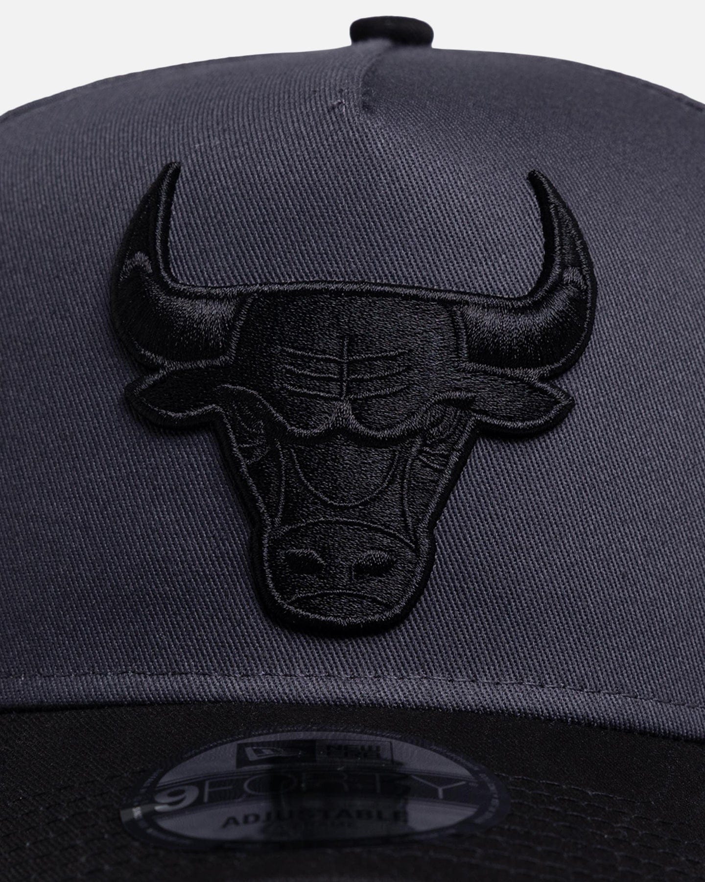New Era Chicago Bulls Graphite Black 9FORTY A - Frame Snapback Black/Grey