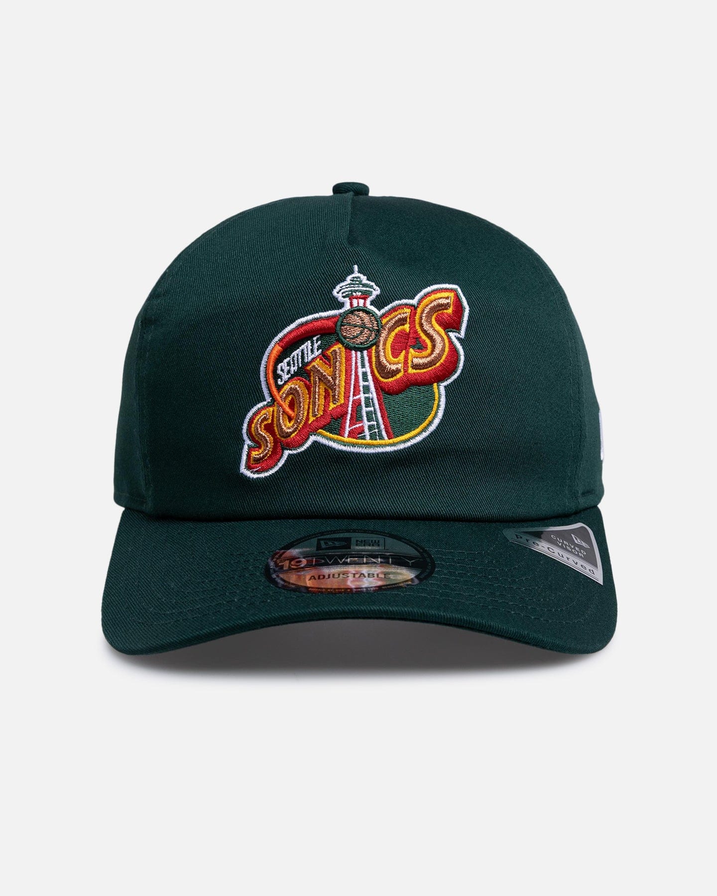 New Era Seattle SuperSonics Dark Green 19TWENTY Snapback Dark Green