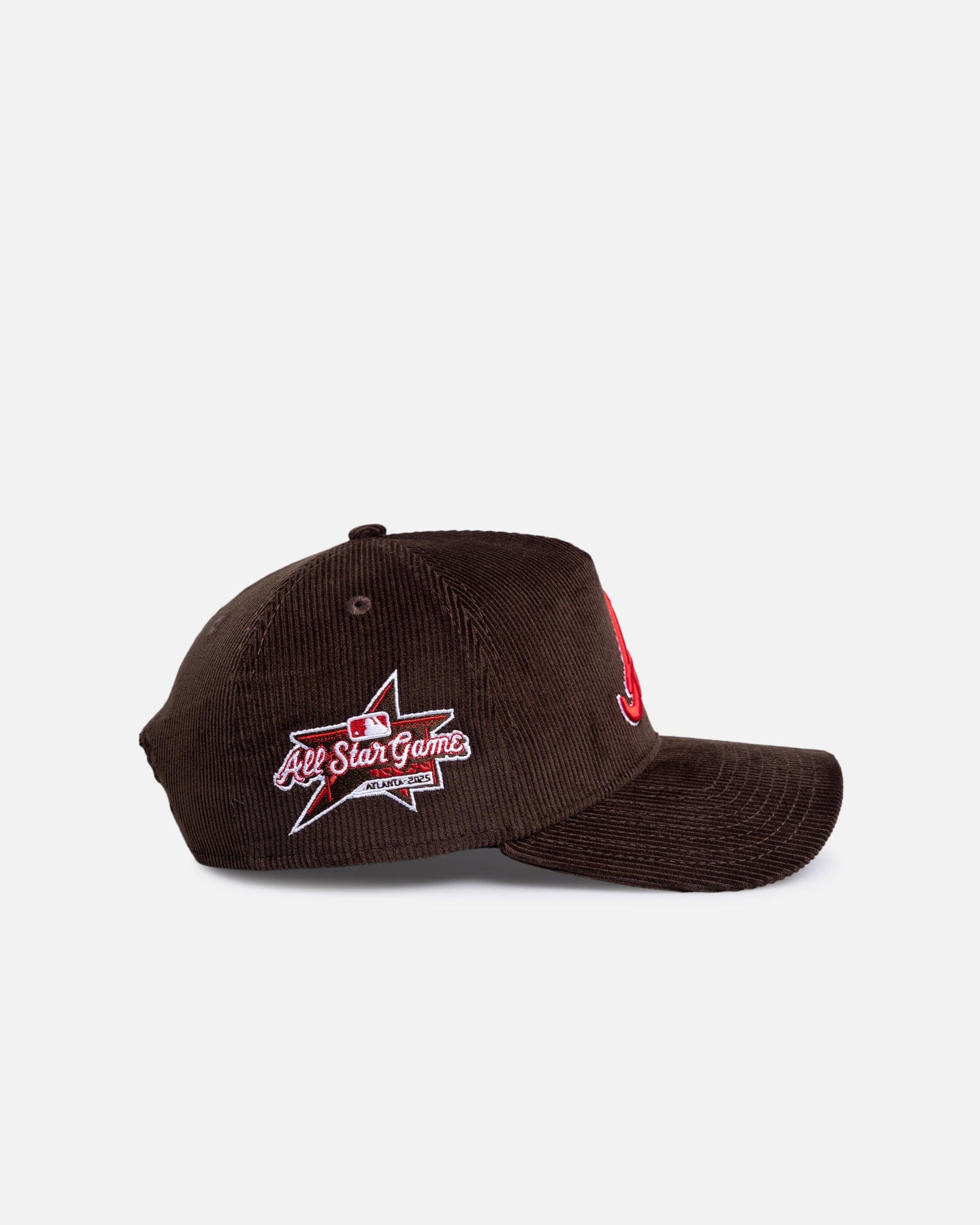 New Era Atlanta Braves Walnut Cord 9FORTY A - Frame Snapback Walnut