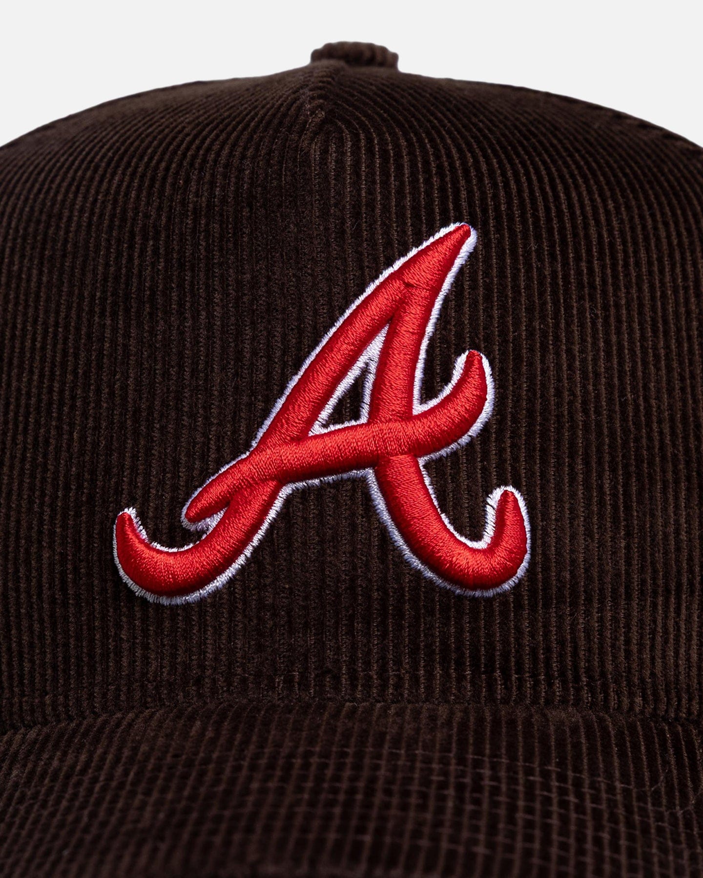 New Era Atlanta Braves Walnut Cord 9FORTY A - Frame Snapback Walnut