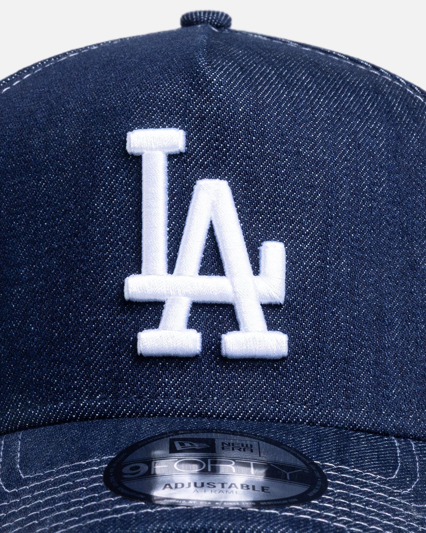 New Era Los Angeles Dodgers Denim Contrast 9FORTY A - Frame Snapback Denim