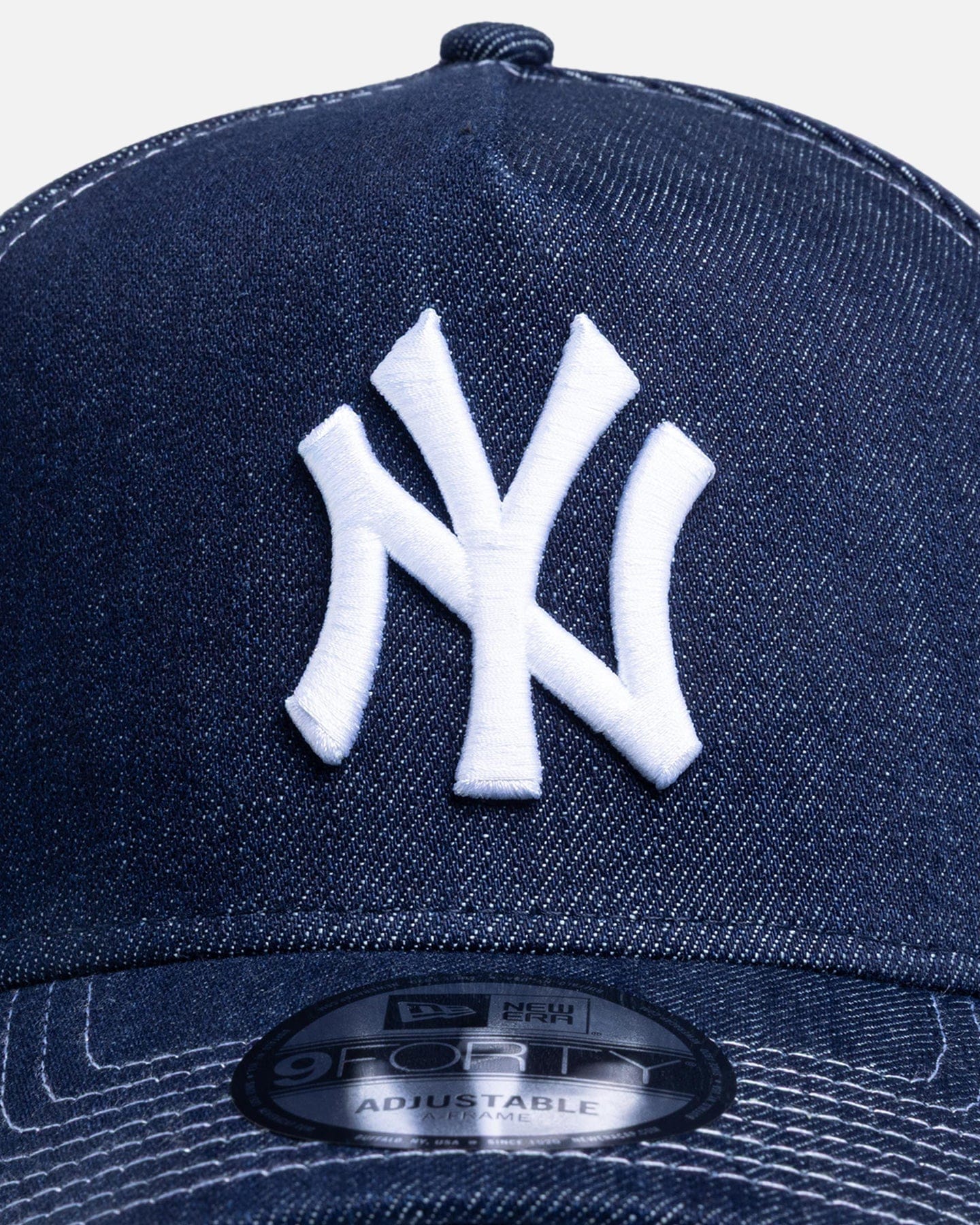 New Era New York Yankees Denim Contrast 9FORTY A - Frame Snapback Denim