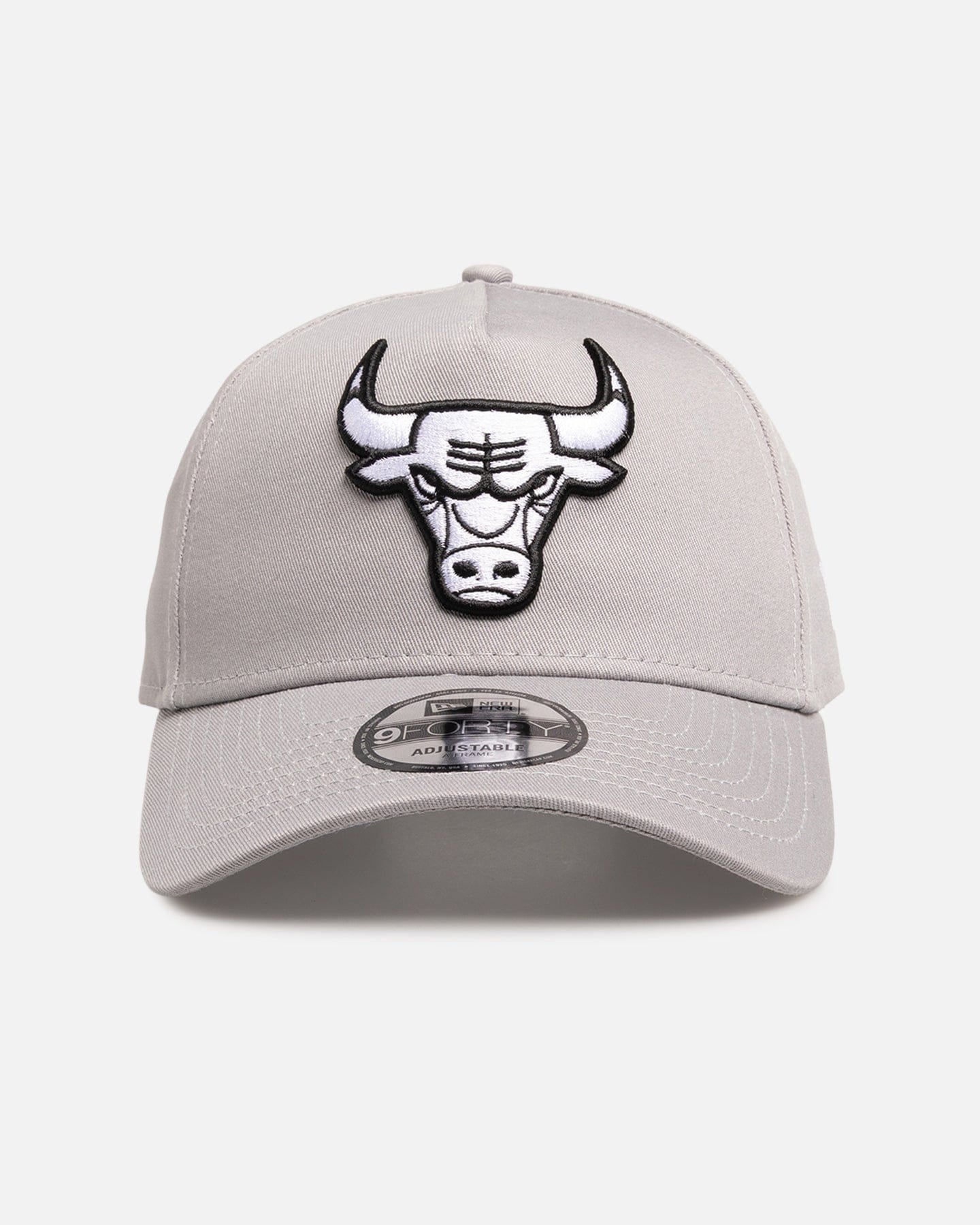 New Era Chicago Bulls 9FORTY A - Frame Snapback Grey/Black/White