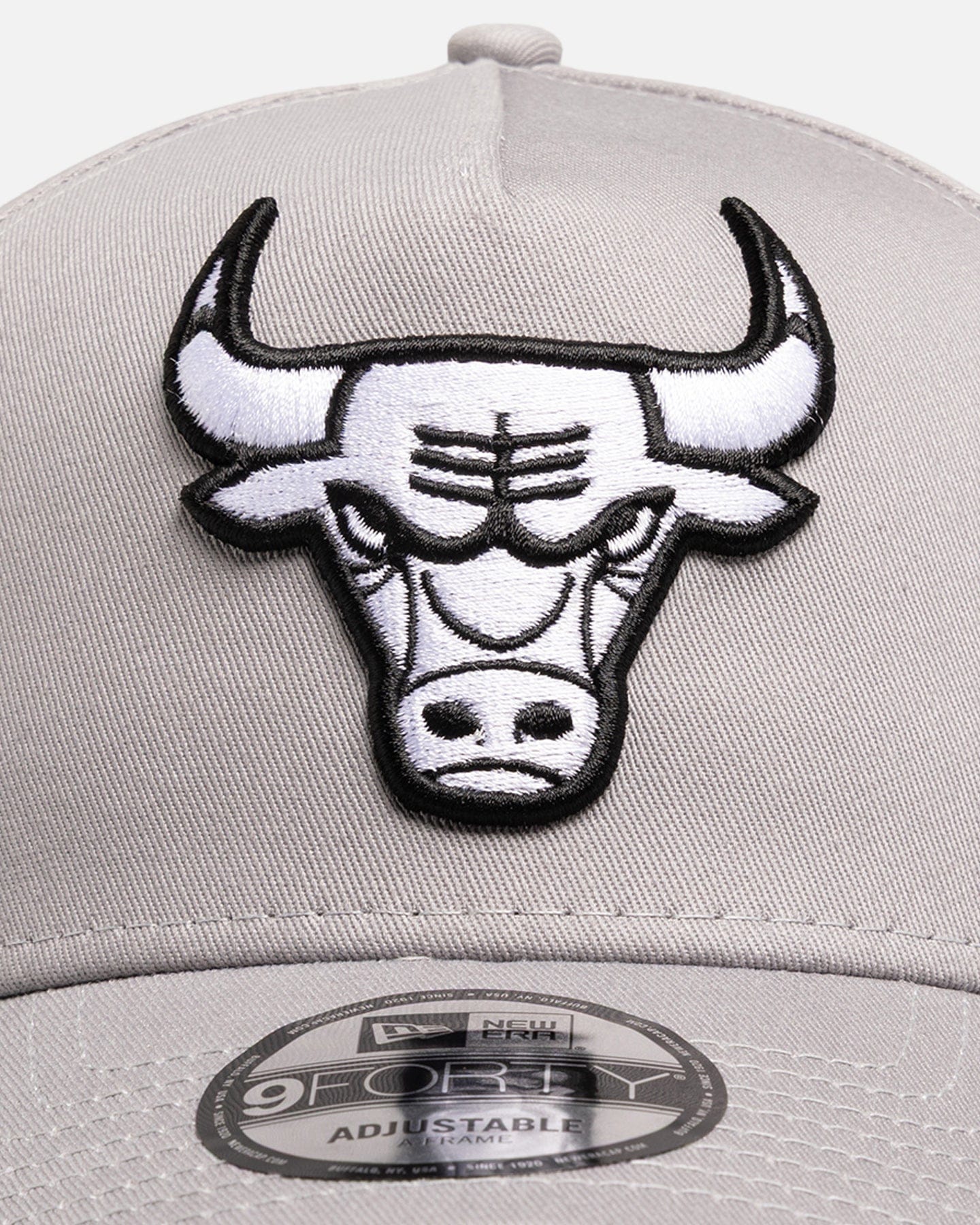 New Era Chicago Bulls 9FORTY A - Frame Snapback Grey/Black/White