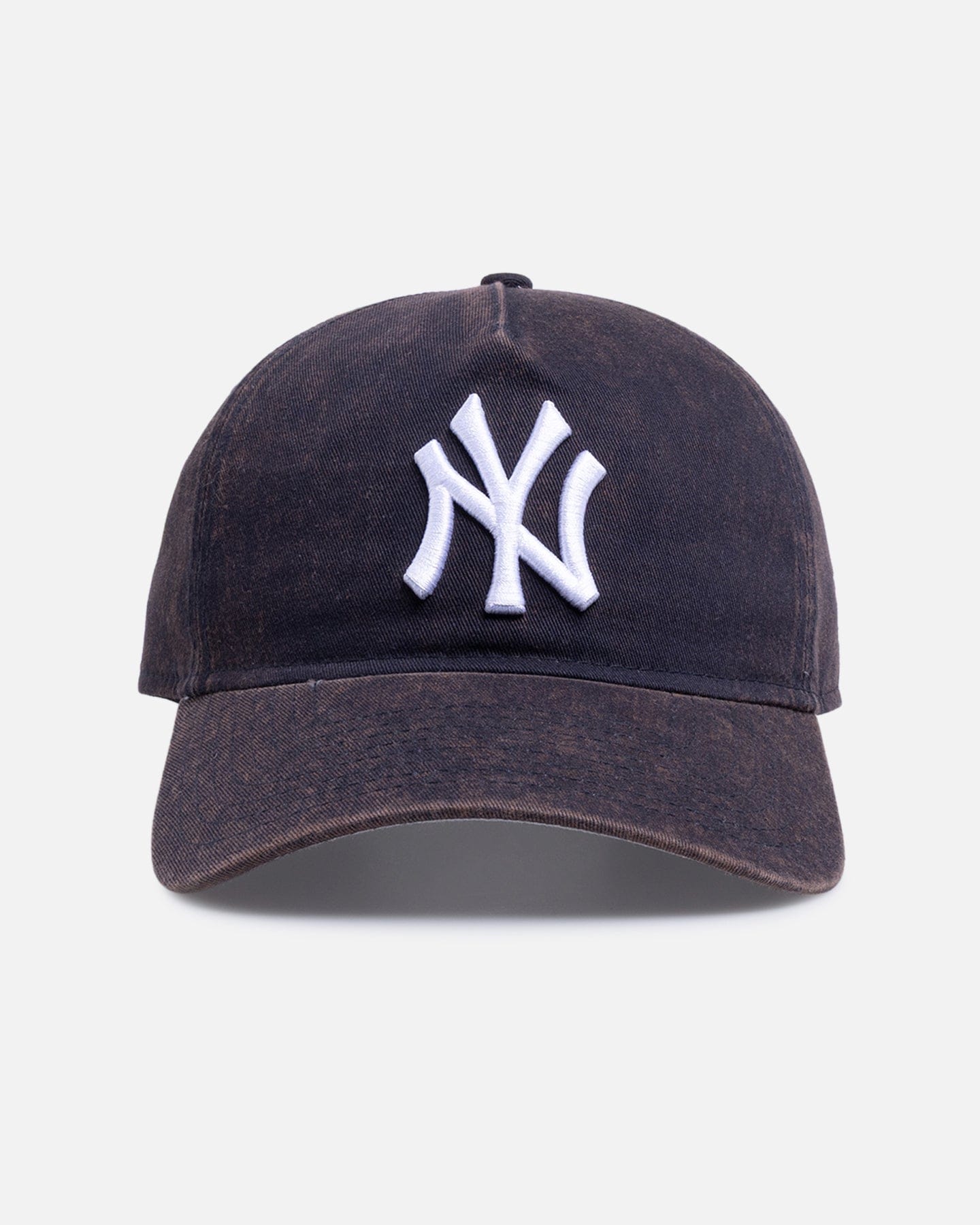 New Era New York Yankees Washed 9FORTY A - Frame Unstructured Snapback Dark Blue