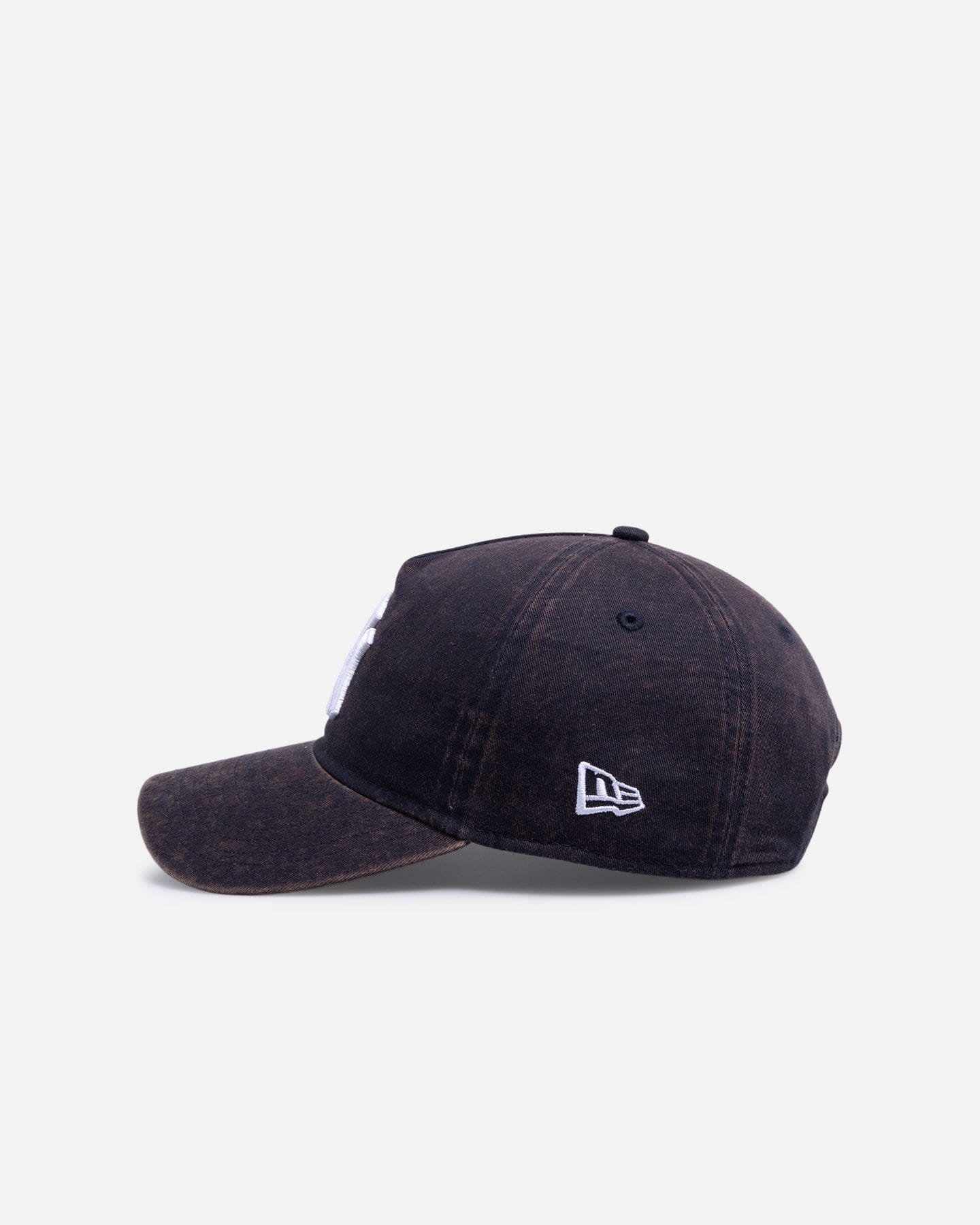 New Era New York Yankees Washed 9FORTY A - Frame Unstructured Snapback Dark Blue