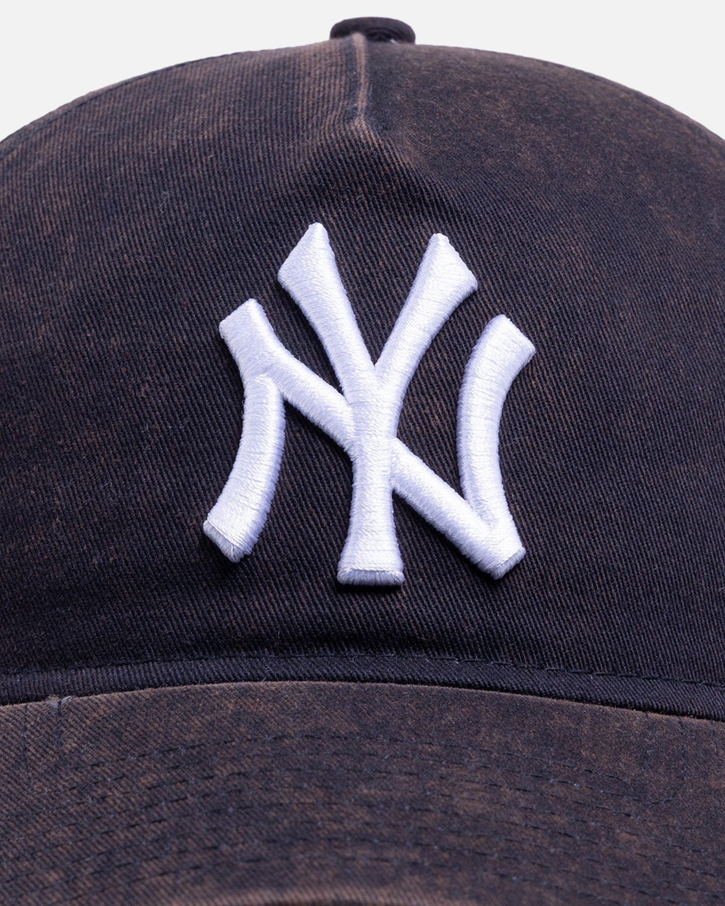 New Era New York Yankees Washed 9FORTY A - Frame Unstructured Snapback Dark Blue