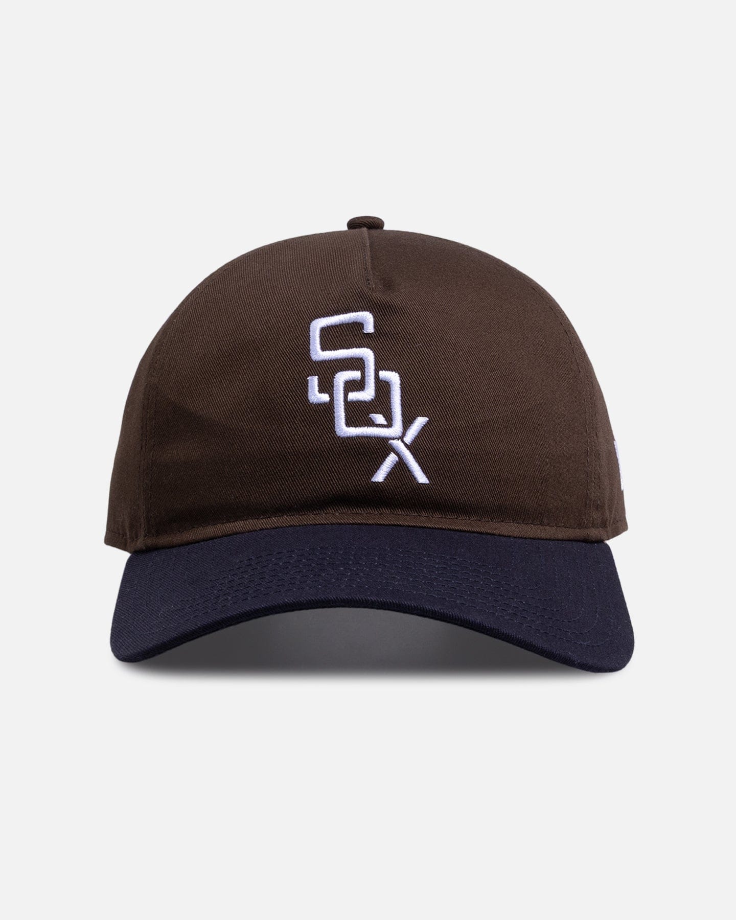 New Era Chicago White Sox Walnut Navy 9FORTY A - Frame Unstructured Snapback Brown/Blue