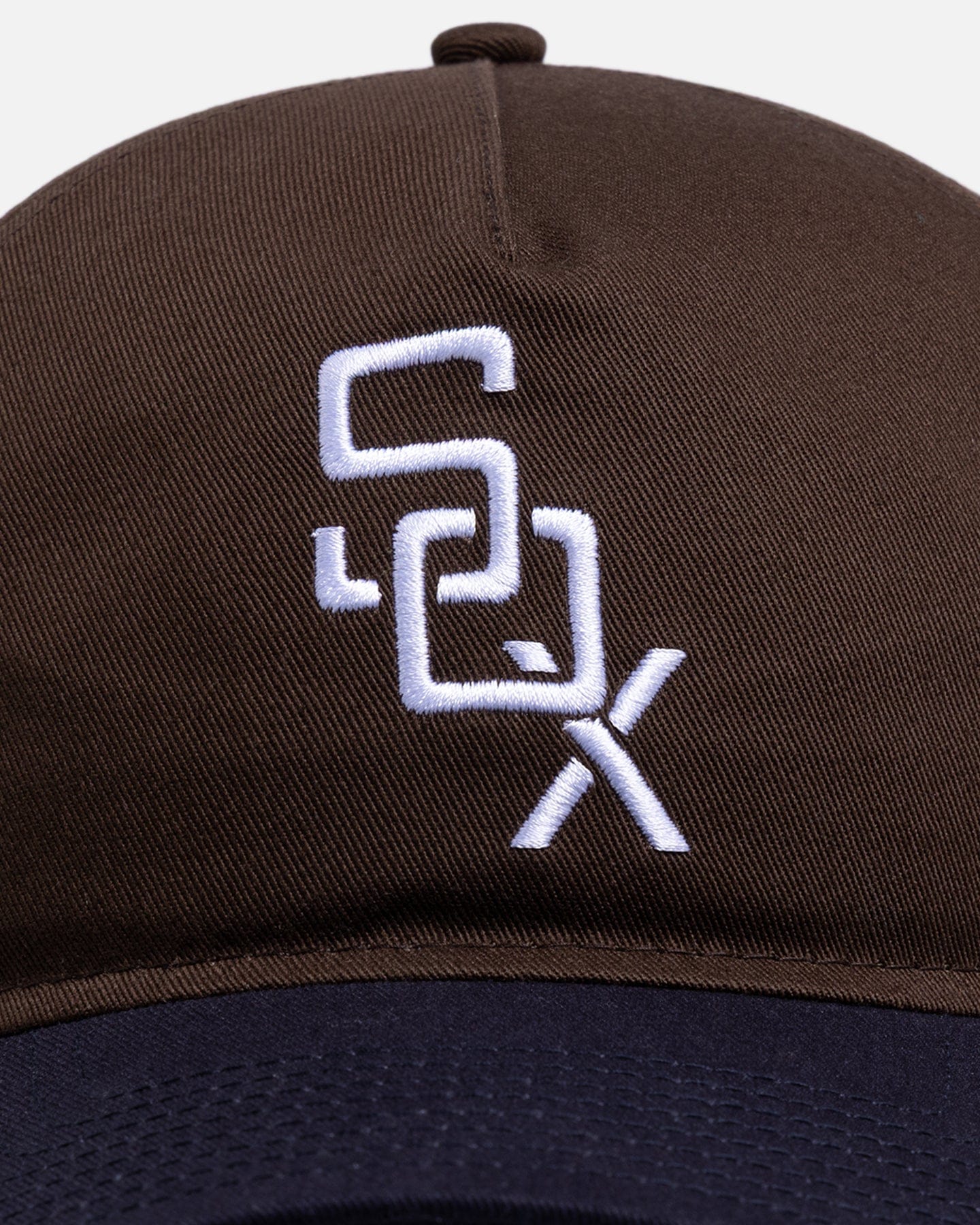 New Era Chicago White Sox Walnut Navy 9FORTY A - Frame Unstructured Snapback Brown/Blue