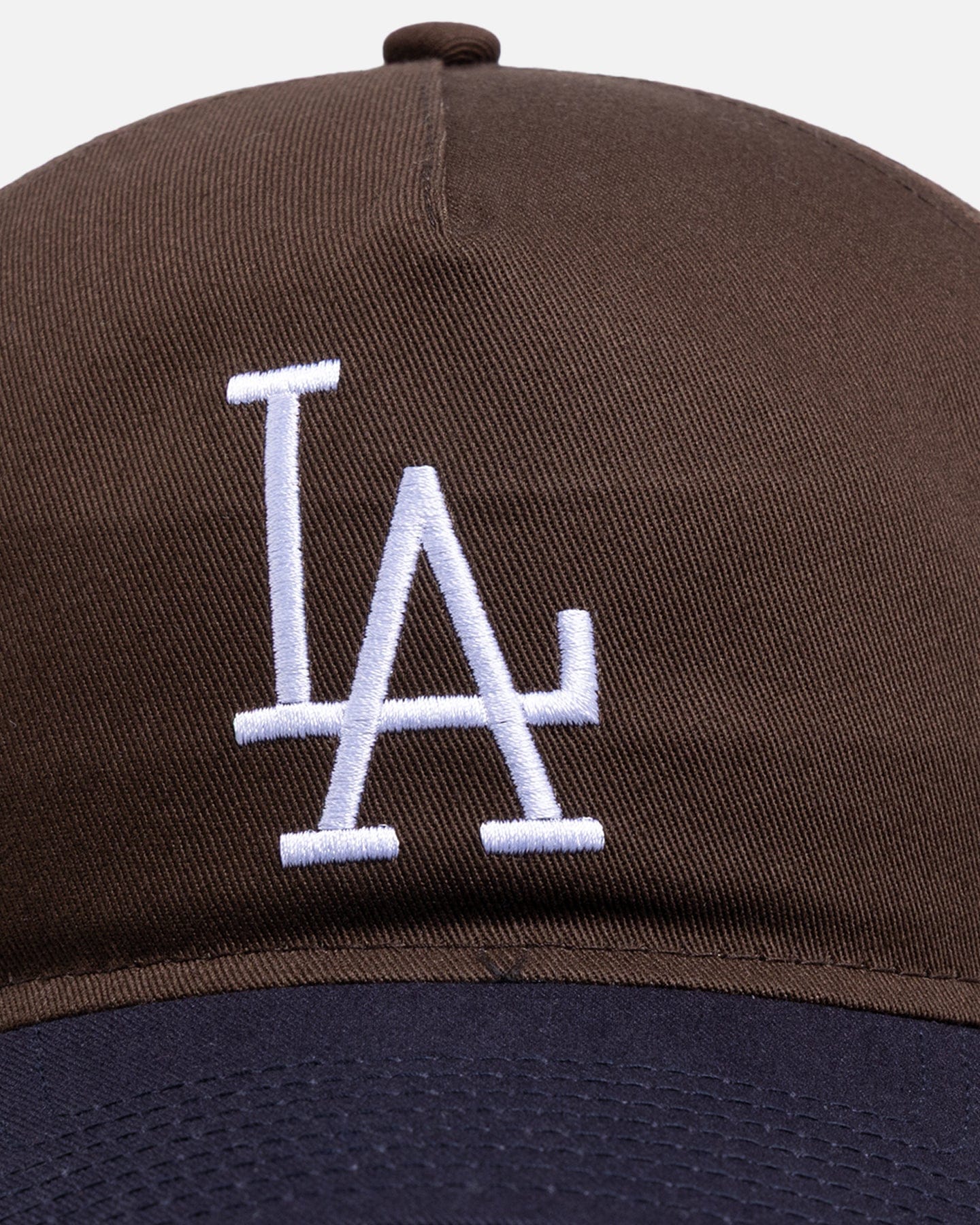New Era Los Angeles Dodgers Walnut Navy 9FORTY A - Frame Snapback Brown/Blue