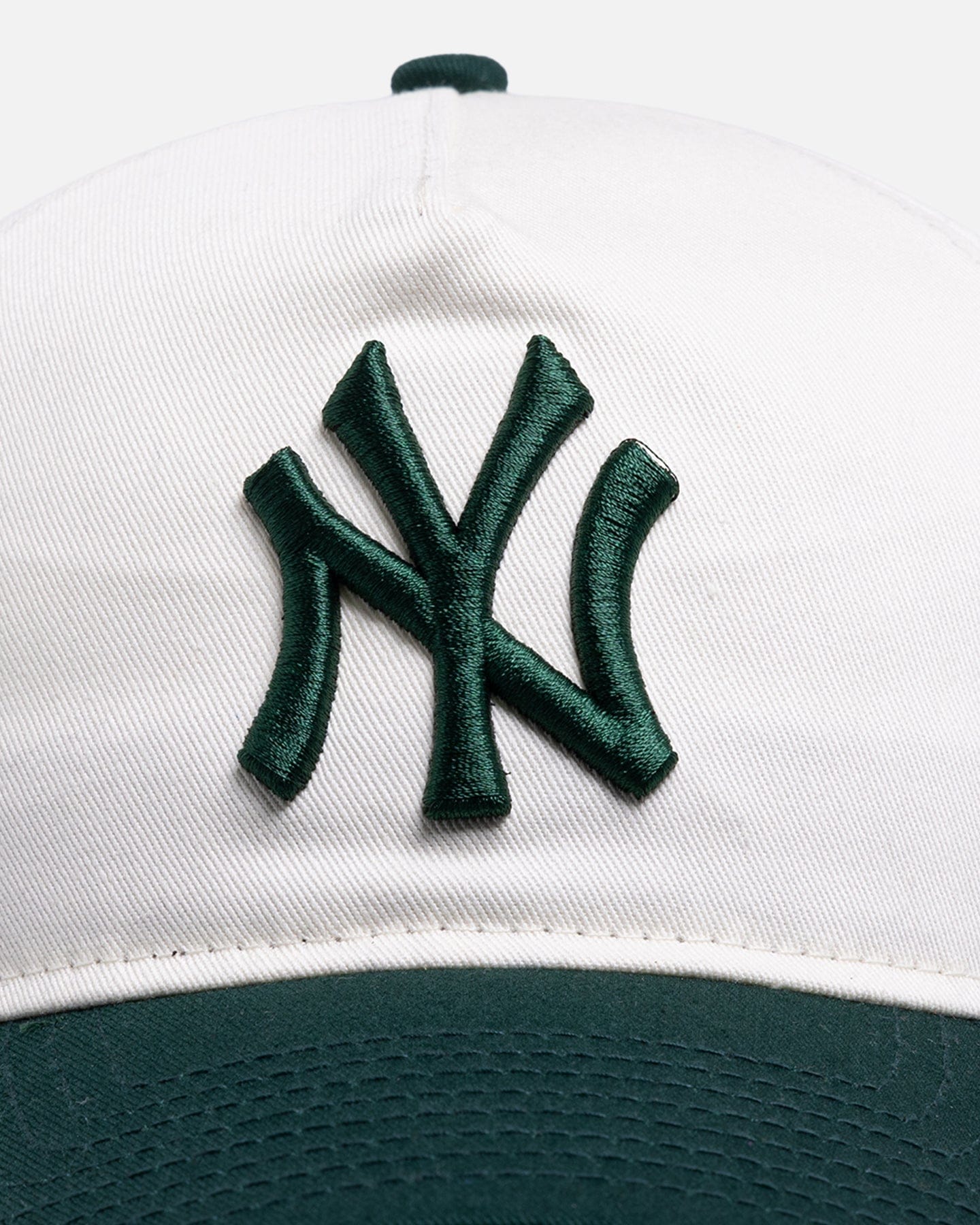 New Era New York Yankees Dark Green Chrome 9FORTY A - Frame Snapback White/Green