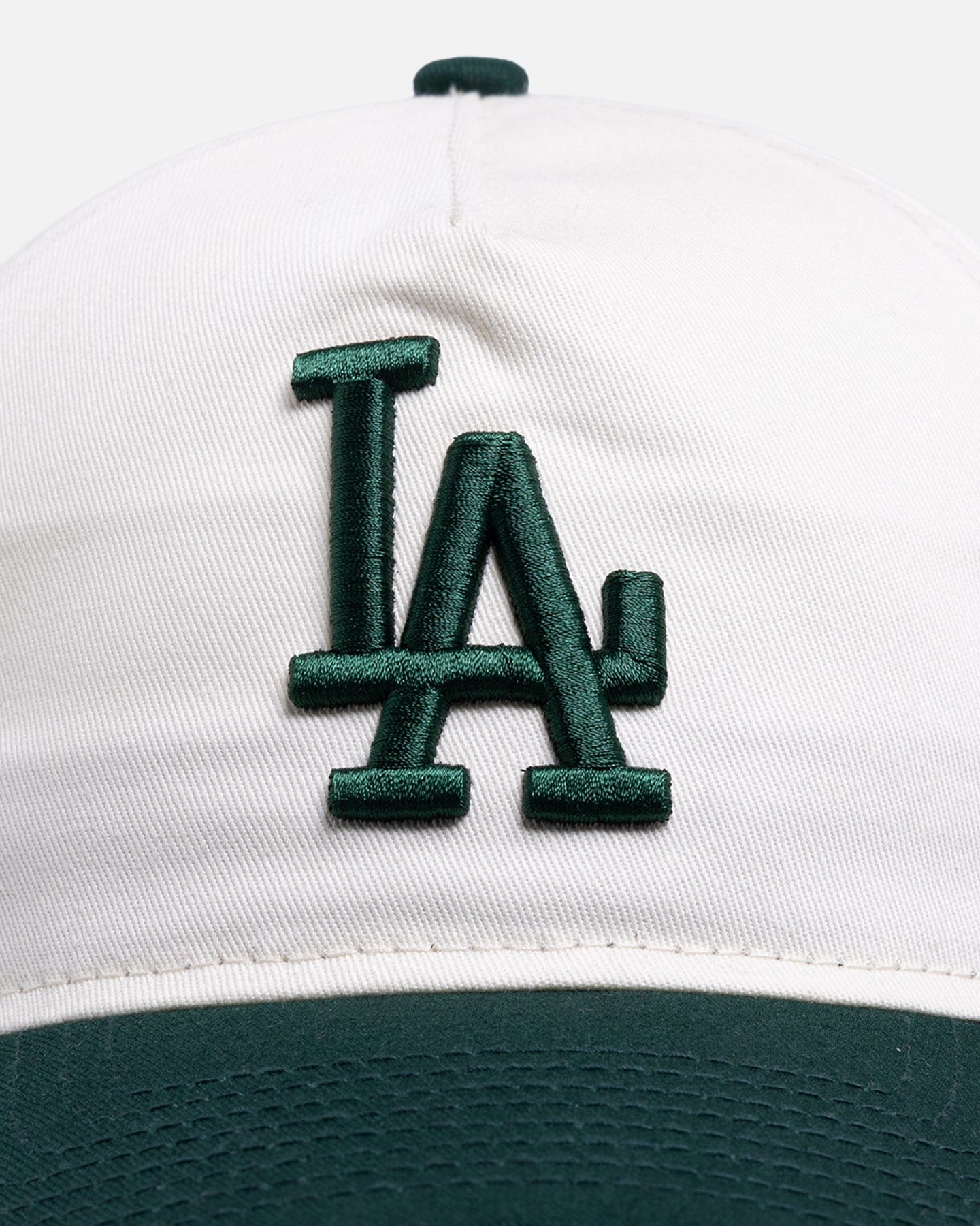 New Era Los Angeles Dodgers Dark Green Chrome 9FORTY A - Frame Snapback White/Green