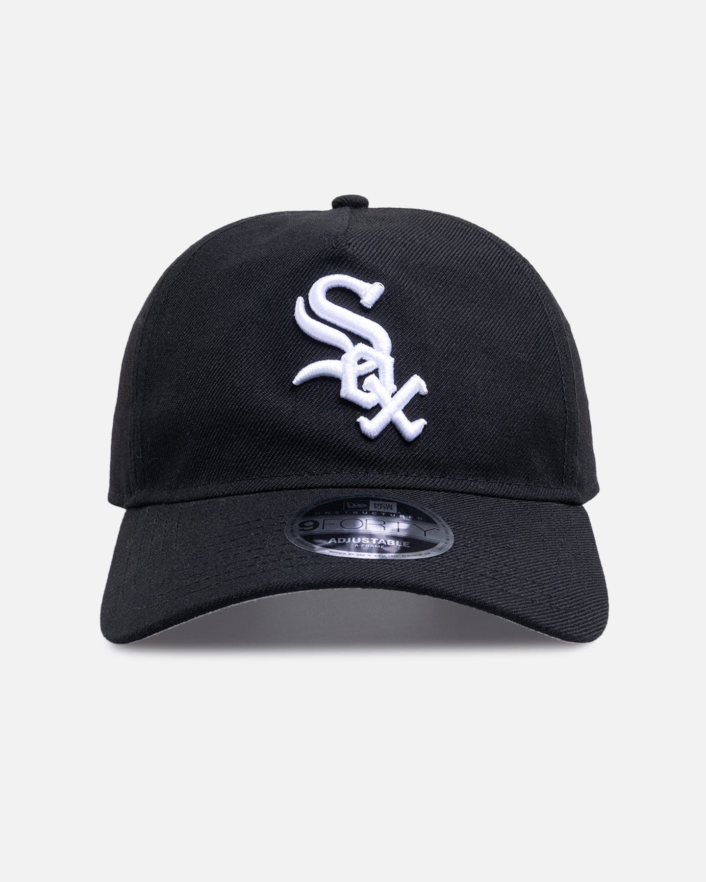 New Era Chicago White Sox Wool 9FORTY A - Frame Snapback Black