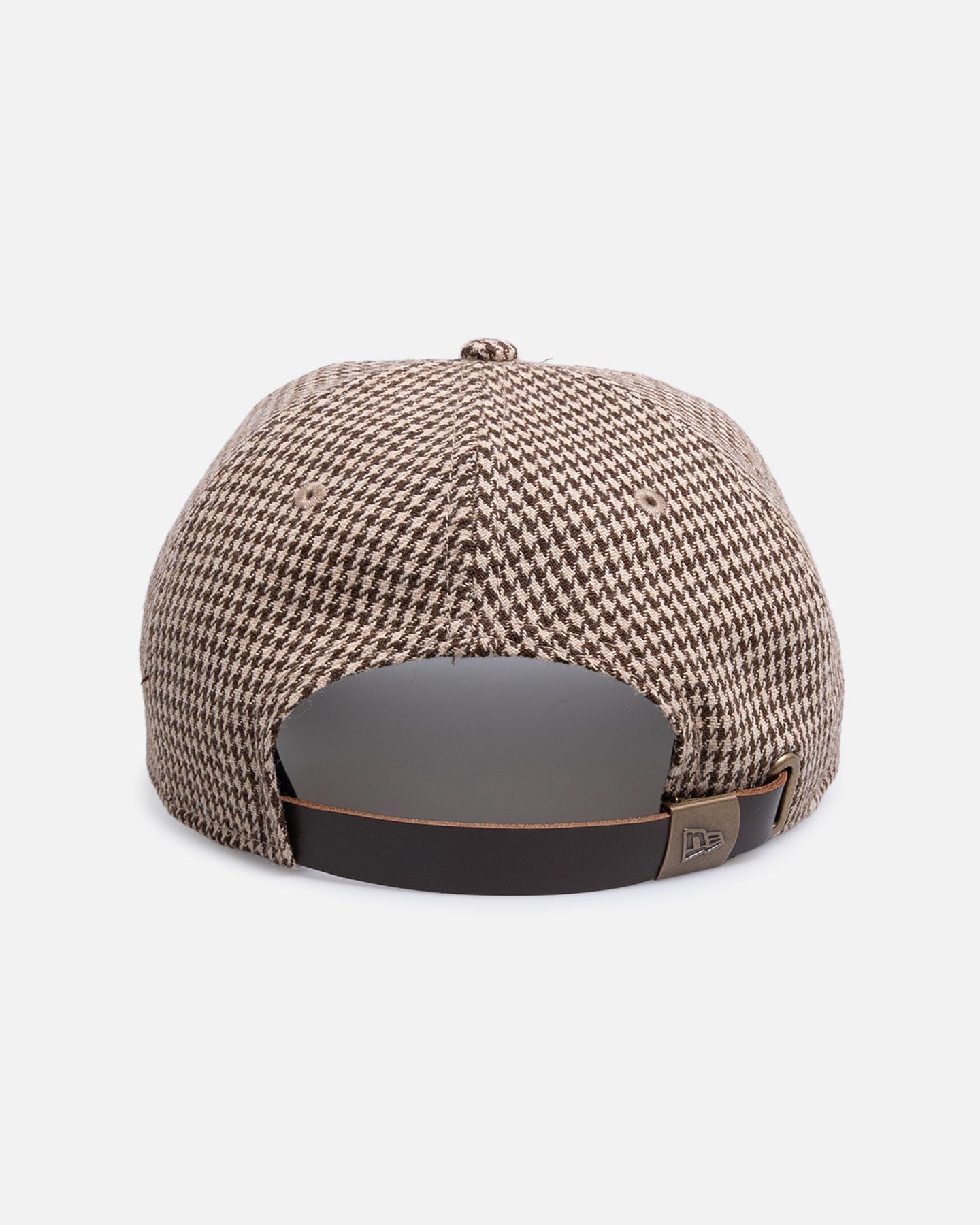 New Era Los Angeles Dodgers Houndstooth 9FORTY A - Frame Unstructured Strapback Brown