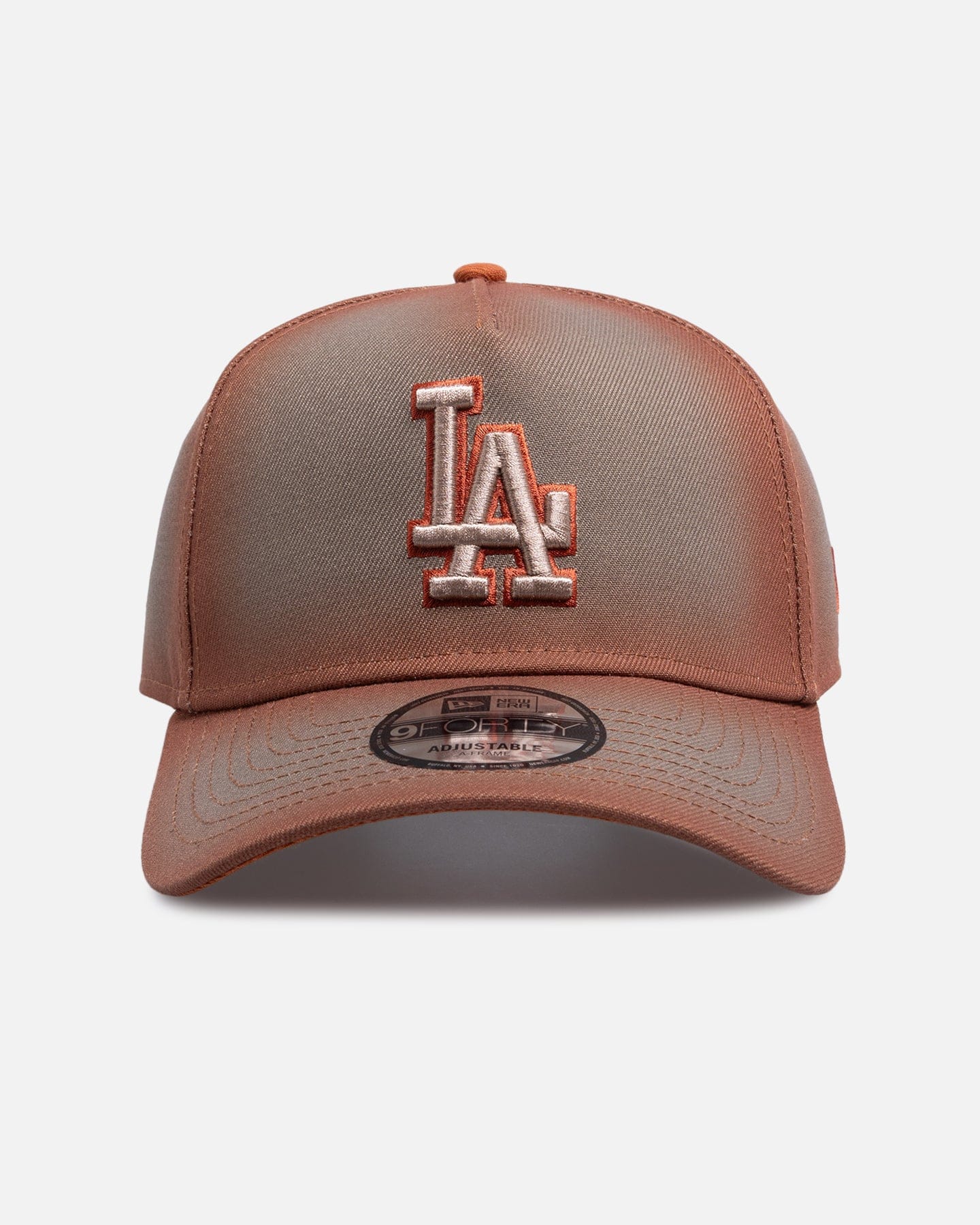New Era Los Angeles Dodgers Gradient Edge 9FORTY A - Frame Snapback Camel