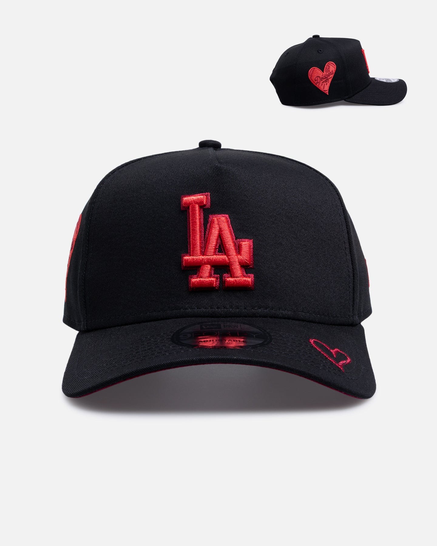 New Era Los Angeles Dodgers Certified Lover Boy 9FORTY A - Frame Snapback Black/Cardinal