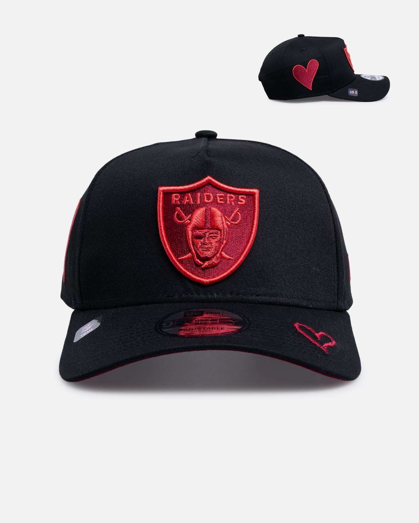New Era Las Vegas Raiders Certified Lover Boy 9FORTY A - Frame Snapback Black/Cardinal