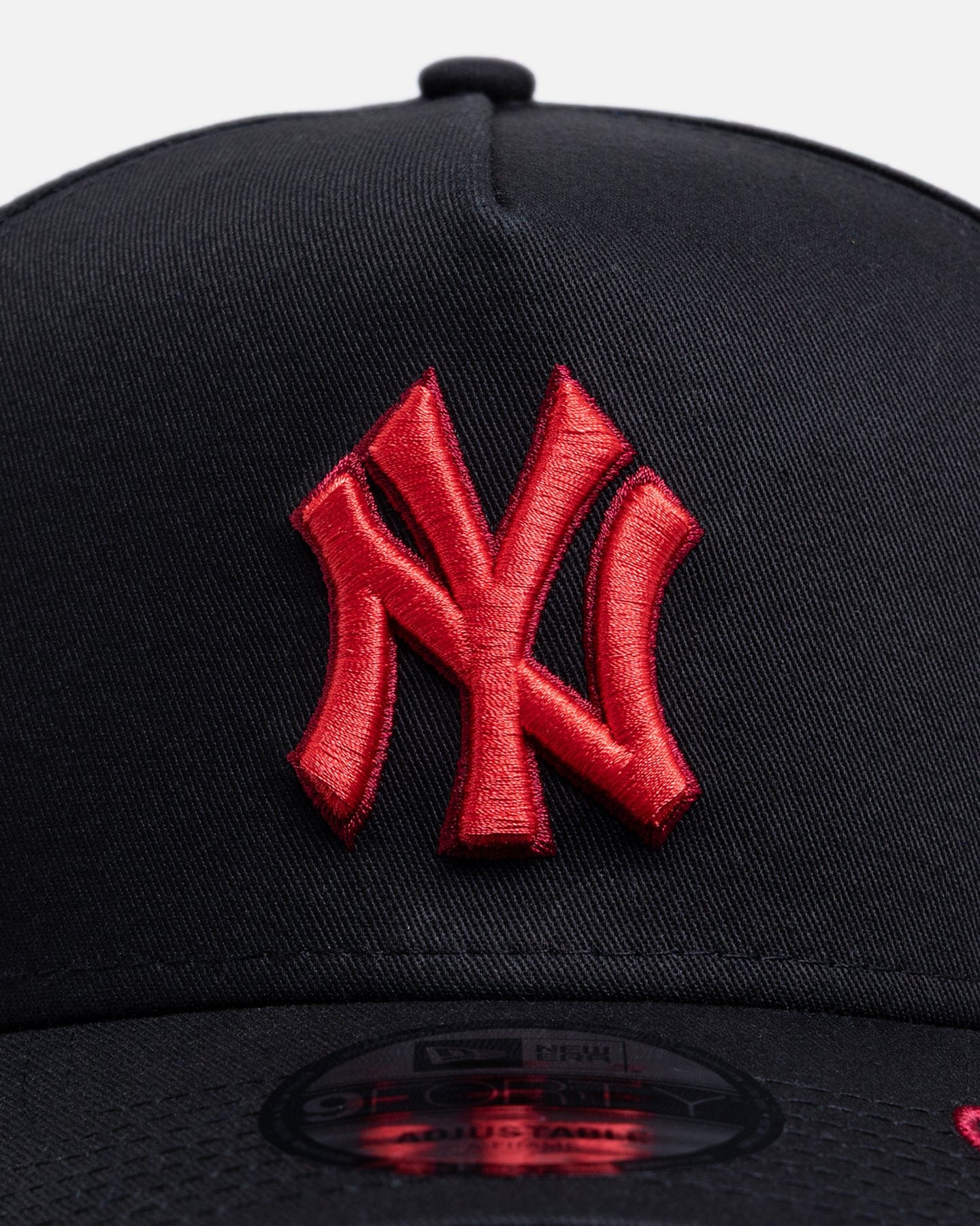 New Era New York Yankees Certified Lover Boy 9FORTY A - Frame Snapback Black/Cardinal