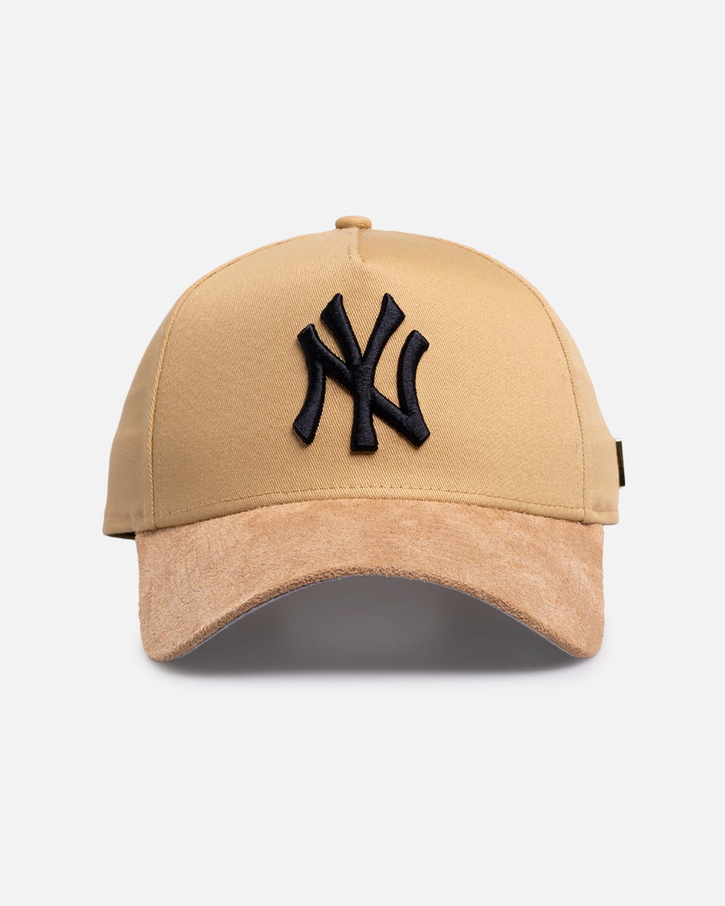 New Era New York Yankees Suede Visor 9FORTY A - Frame Snapback Bronze