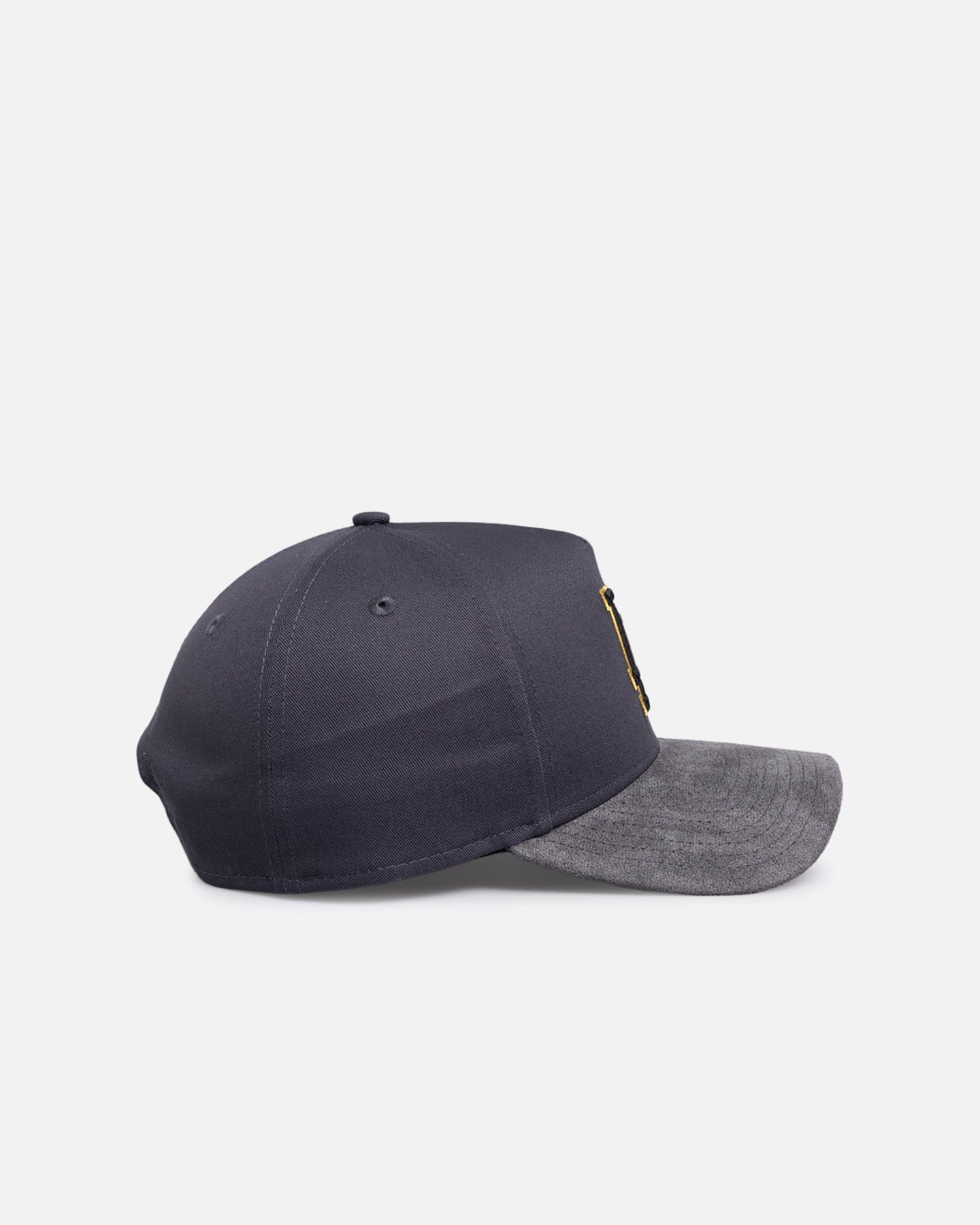 New Era Los Angeles Dodgers Suede Visor 9FORTY A - Frame Snapback Graphite