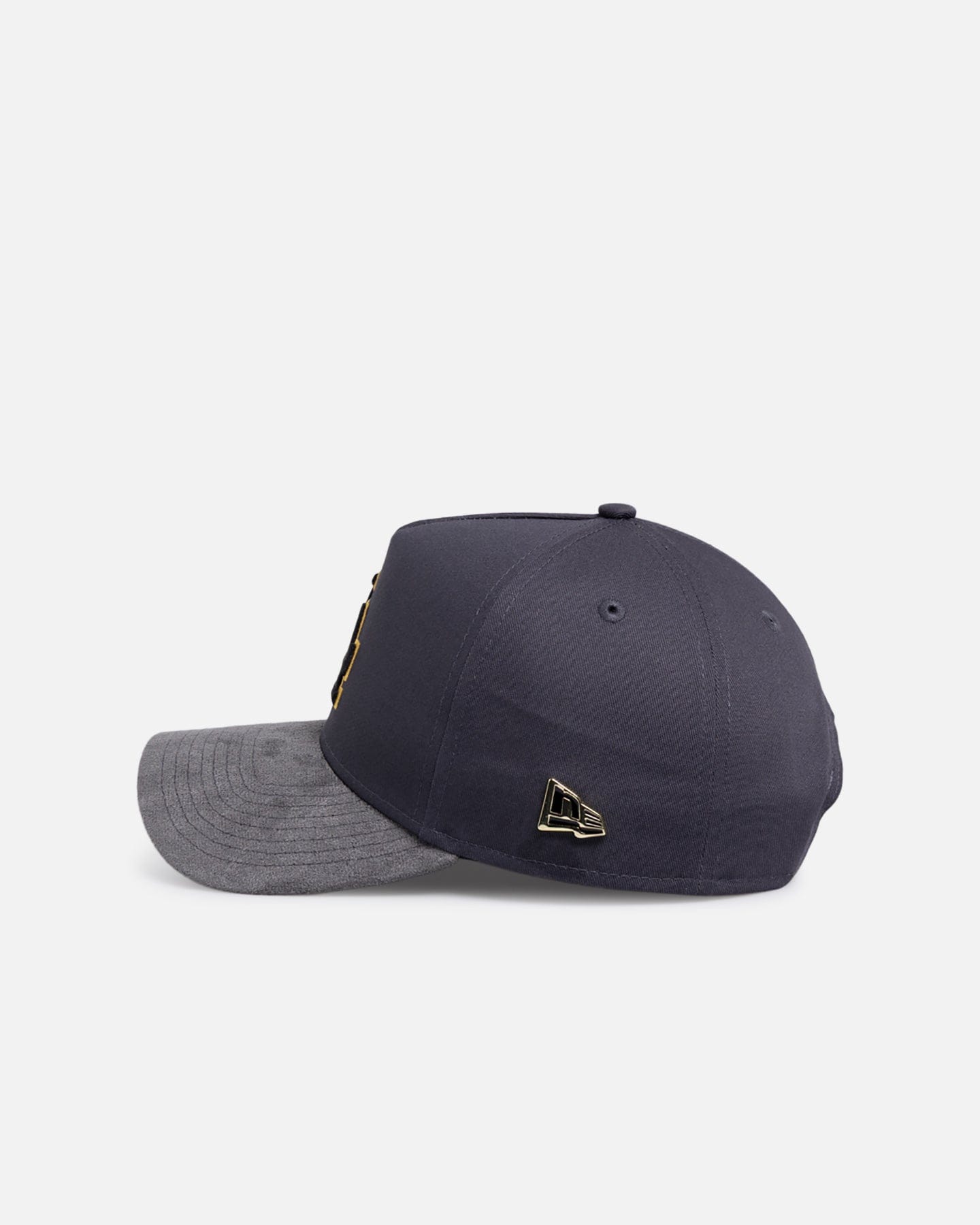 New Era Los Angeles Dodgers Suede Visor 9FORTY A - Frame Snapback Graphite