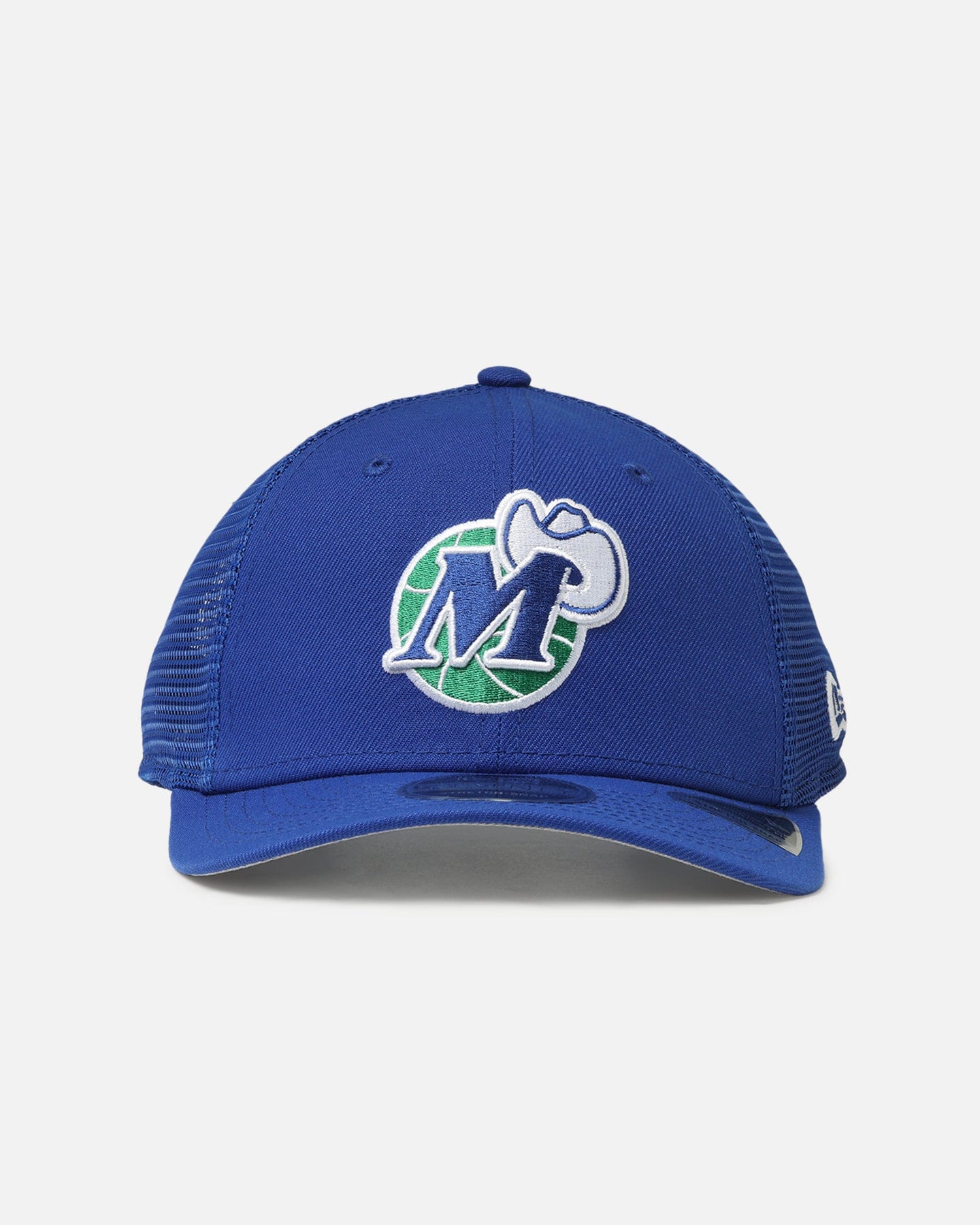 New Era Dallas Mavericks HWC 9SEVENTY Trucker Stretch Snapback Medium Blue