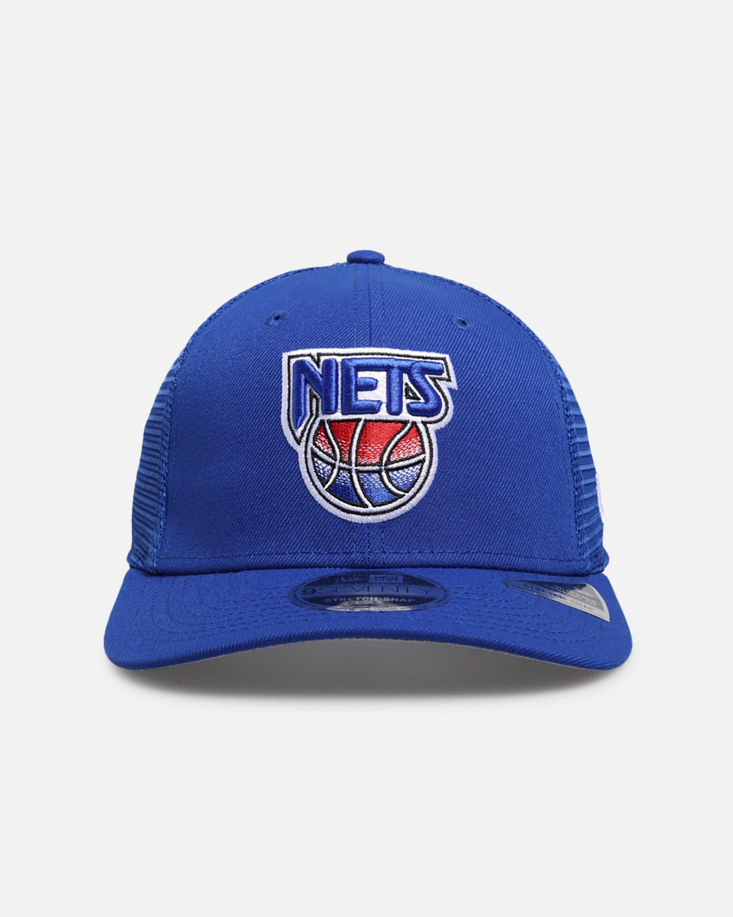 New Era Brooklyn Nets HWC 9SEVENTY Trucker Stretch Snapback Medium Blue