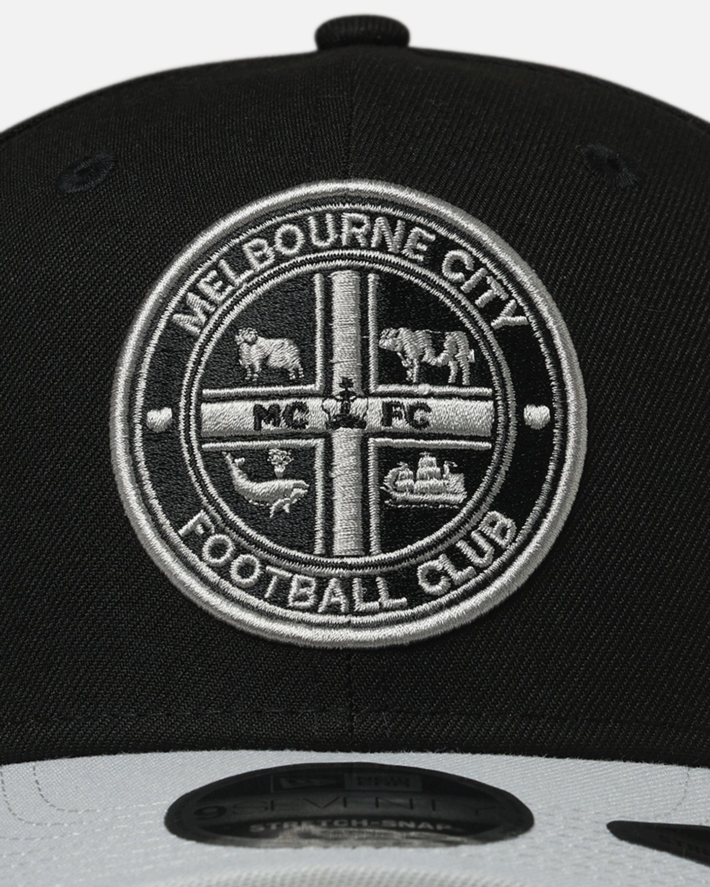 New Era Melbourne City FC A - League Season Kick Off 9SEVENTY Stretch Snapback Black