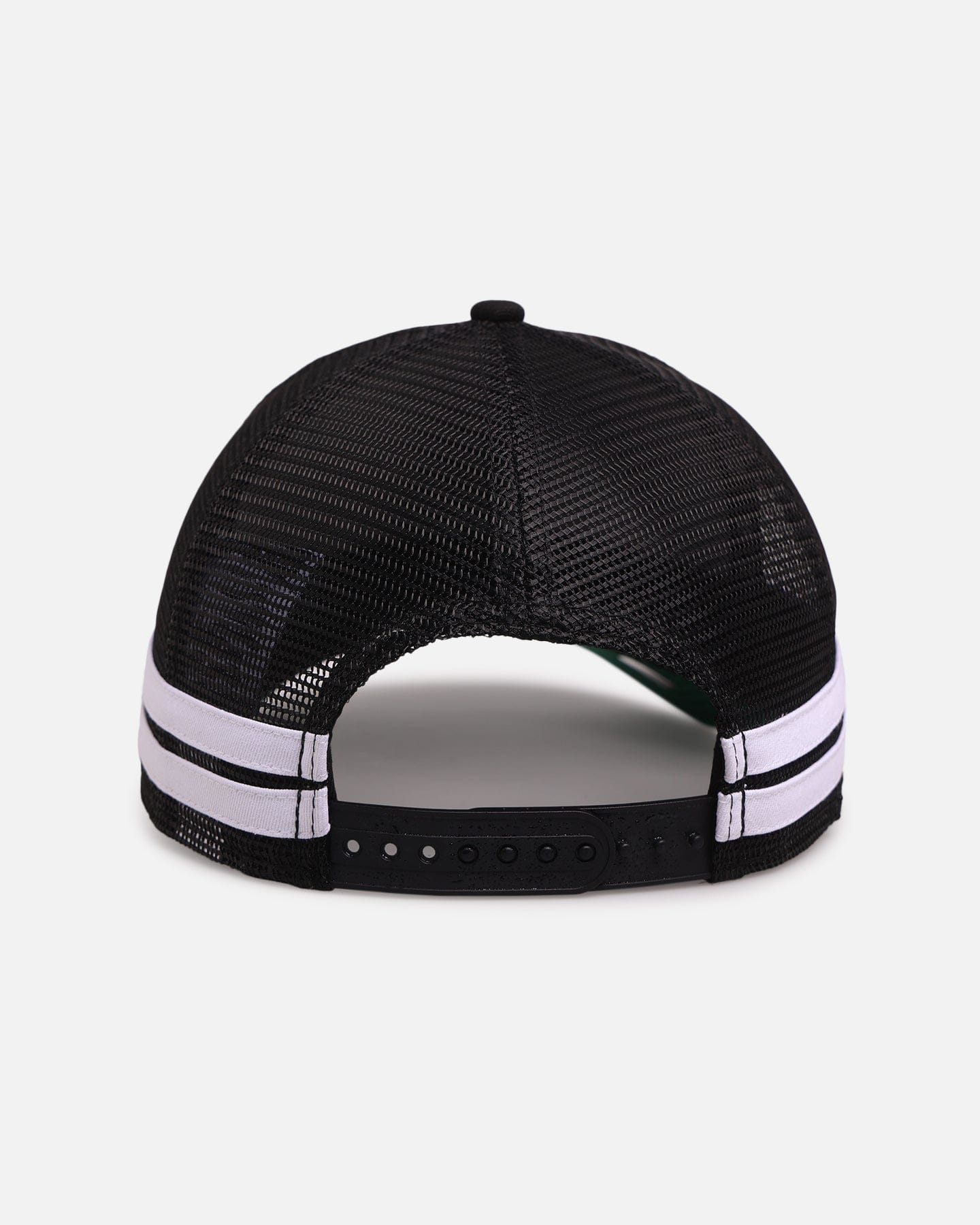 New Era Houston Texans Stripe 9FORTY A - Frame Trucker Snapback Black/White