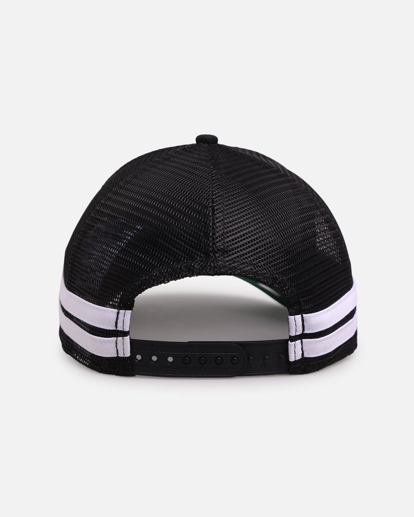New Era San Francisco 49ers Stripe 9FORTY A - Frame Trucker Snapback Black/White