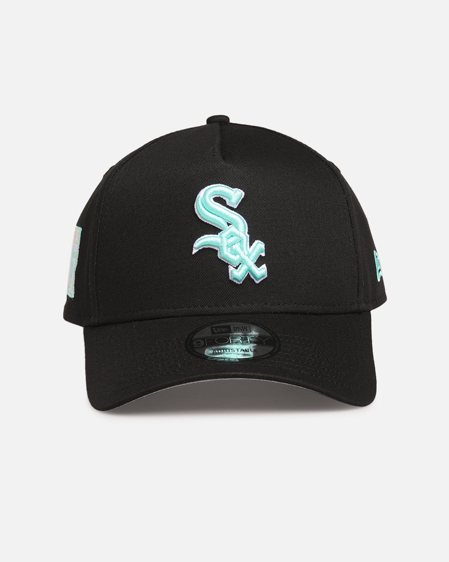 New Era Chicago White Sox Black Aqua 9FORTY A - Frame Snapback Black/Aqua
