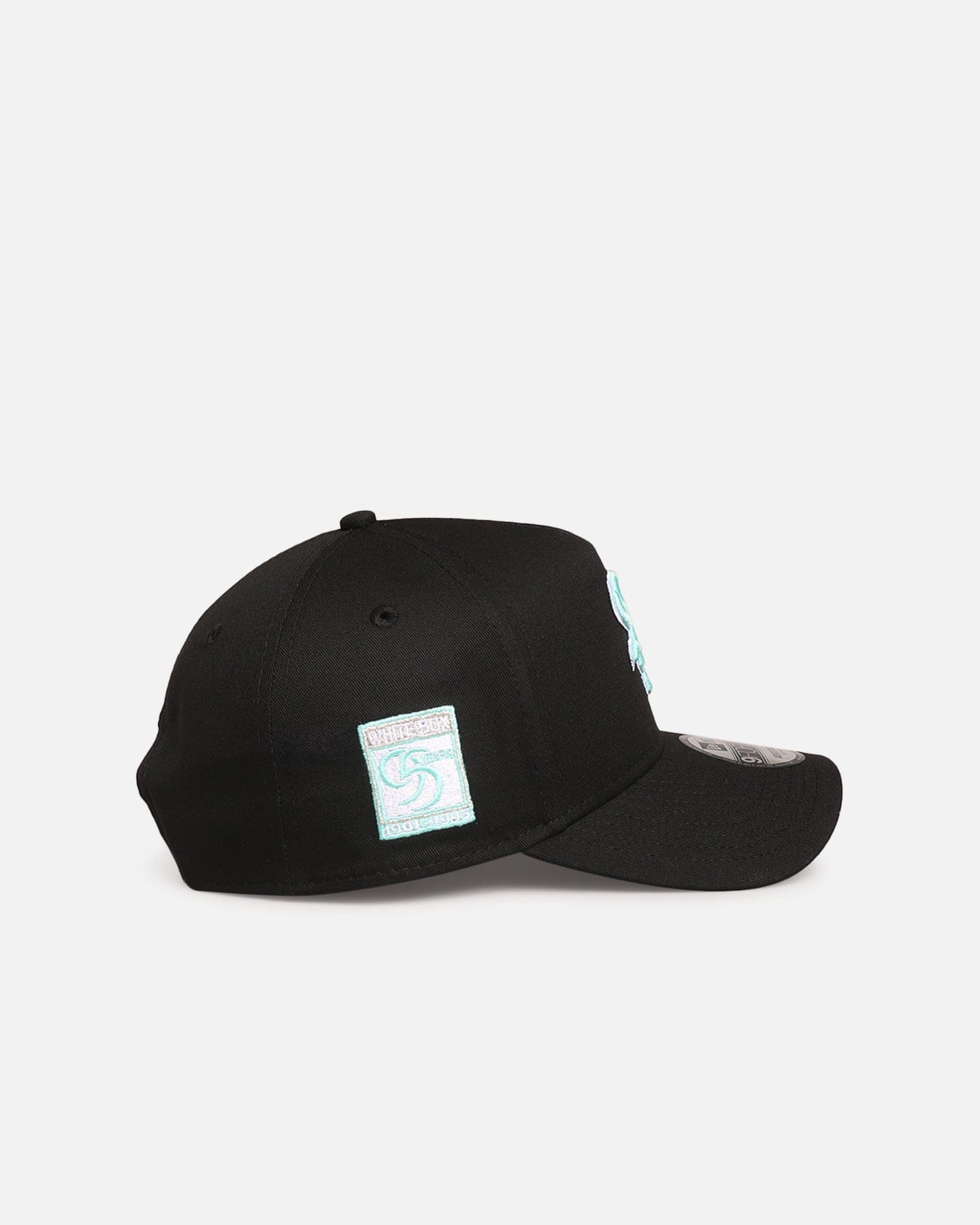 New Era Chicago White Sox Black Aqua 9FORTY A - Frame Snapback Black/Aqua