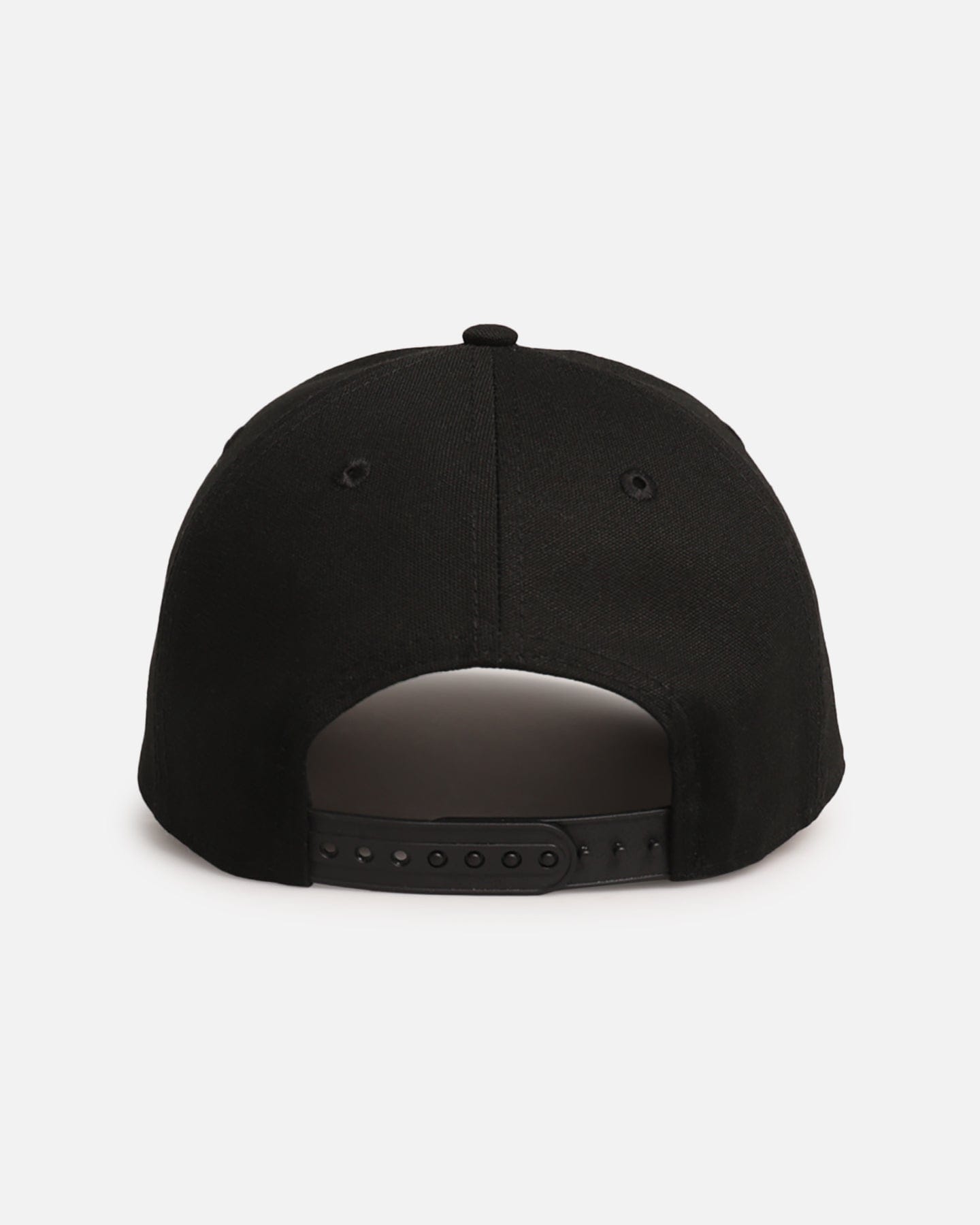 New Era New York Yankees Canvas Leather 9FORTY A - Frame Snapback Black
