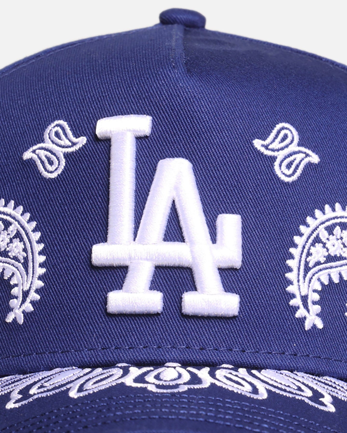 New Era Los Angeles Dodgers Paisley 9FORTY A - Frame Snapback Blue