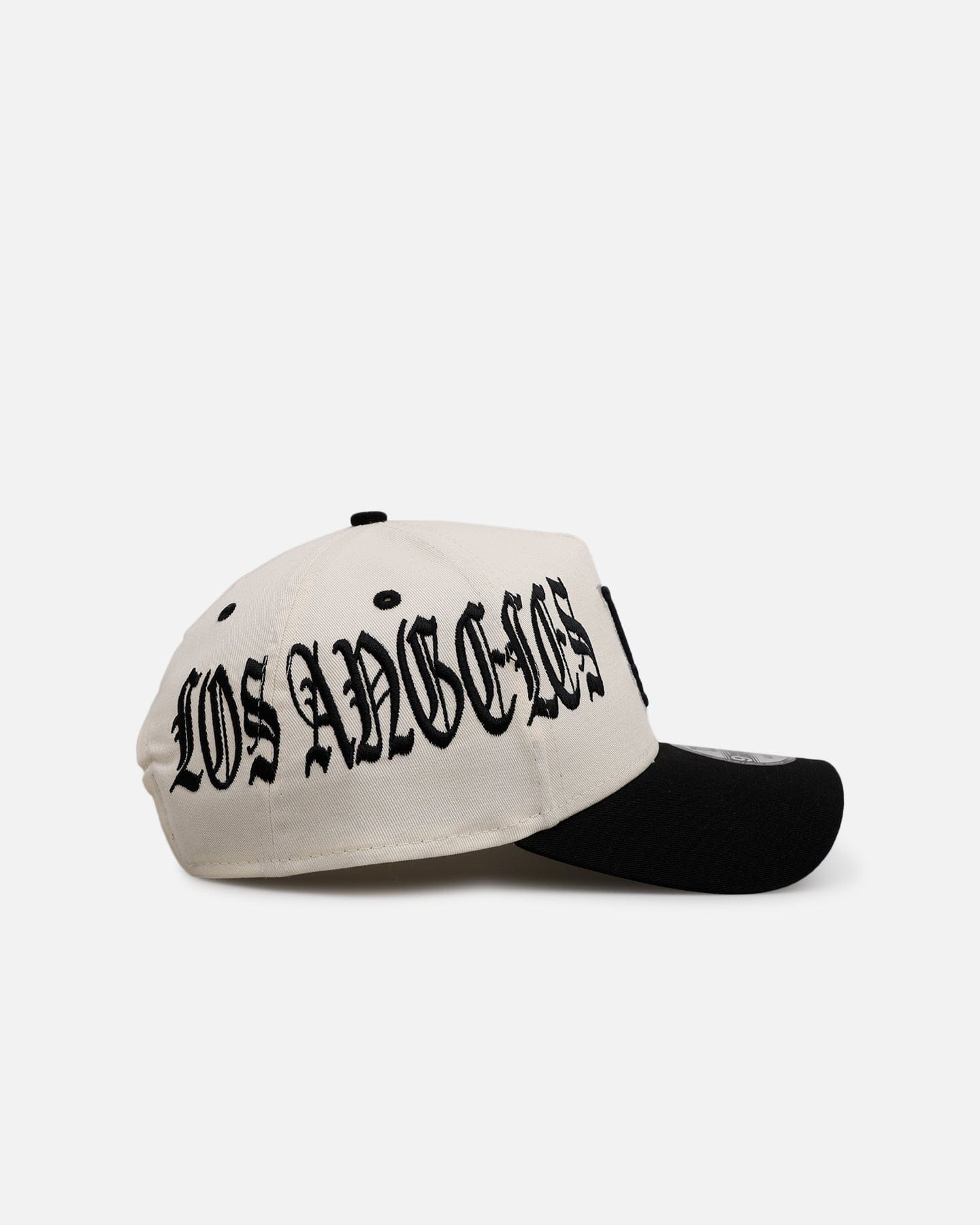 New Era Los Angeles Dodgers Gothic Script Two Tone 9FORTY A - Frame Snapback Chrome/Black