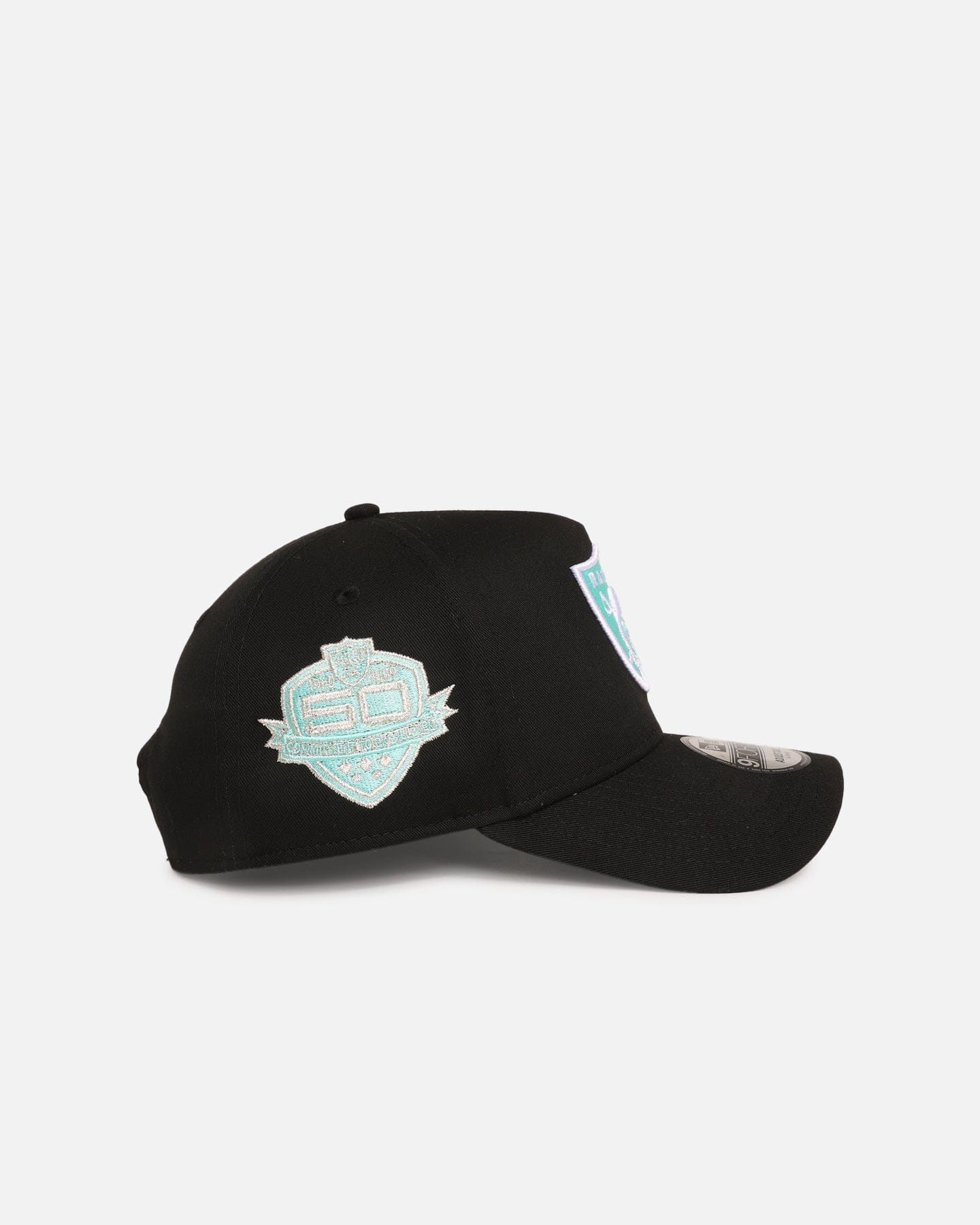 New Era Las Vegas Raiders Black Aqua 9FORTY A - Frame Snapback Black/Aqua
