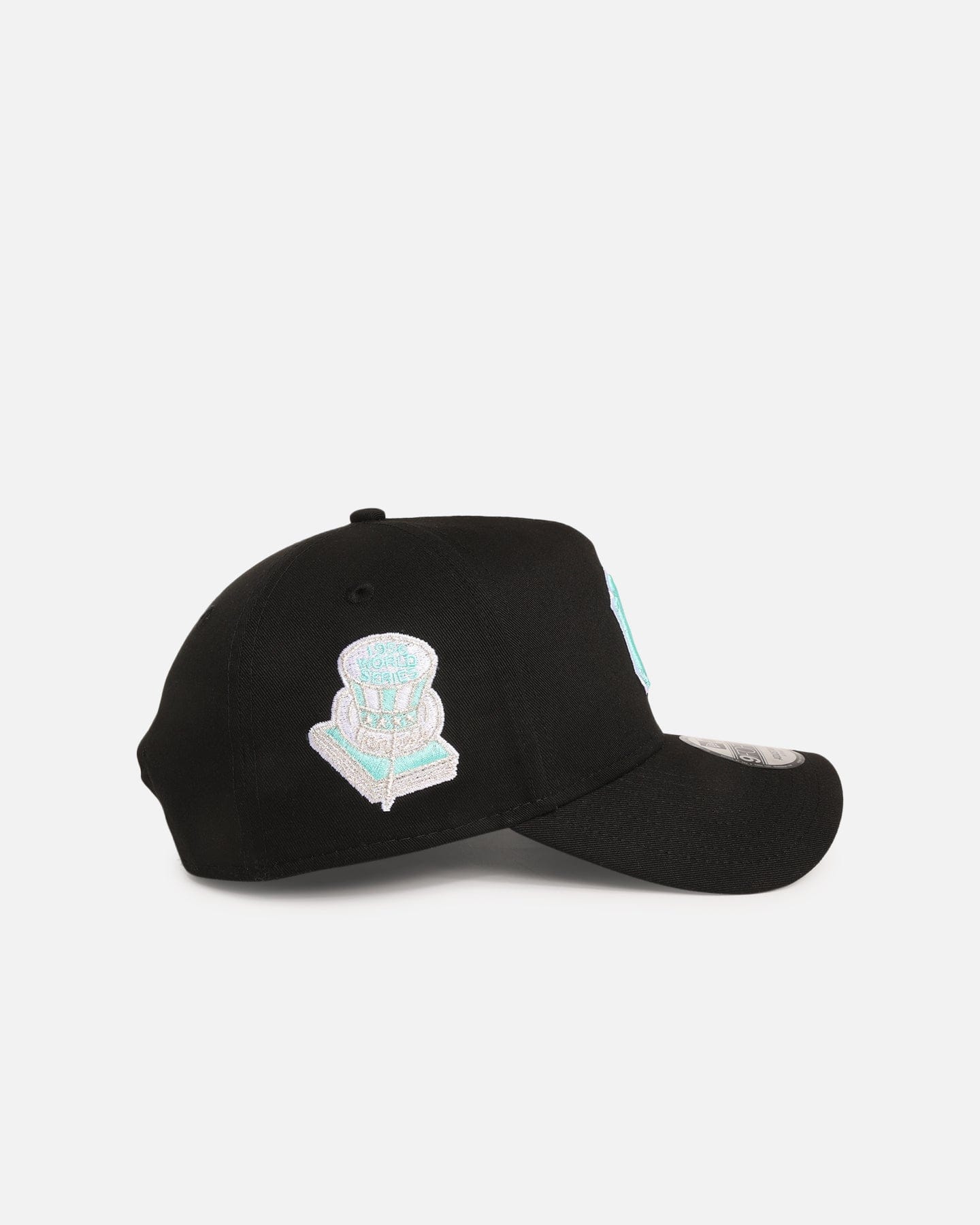 New Era New York Yankees Black Aqua 9FORTY A - Frame Snapback Black/Aqua