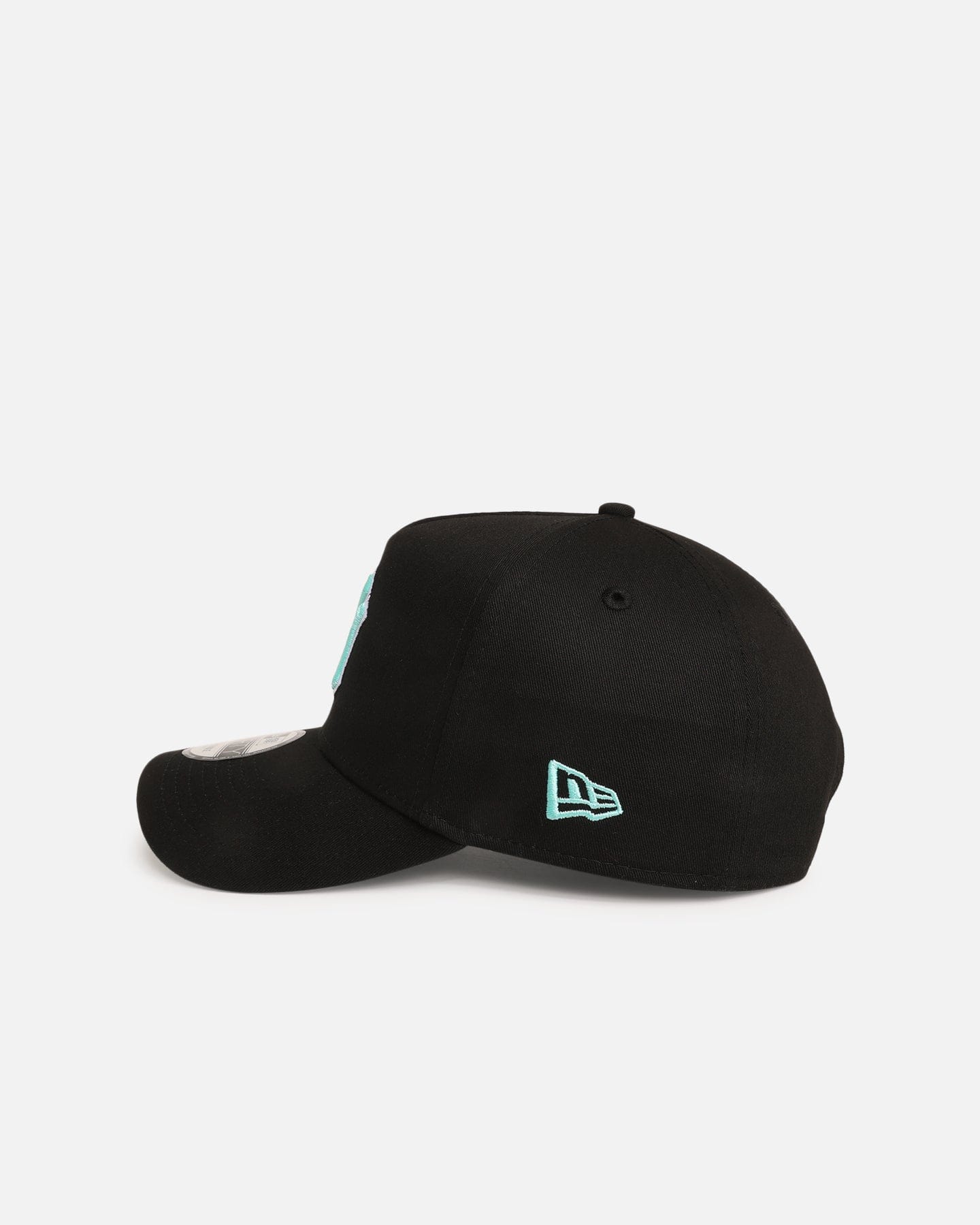 New Era New York Yankees Black Aqua 9FORTY A - Frame Snapback Black/Aqua